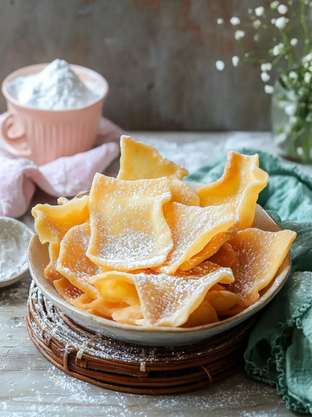 Crispy Chiacchiere: Savor the Sweet Taste of Tradition 2 Chiacchiere