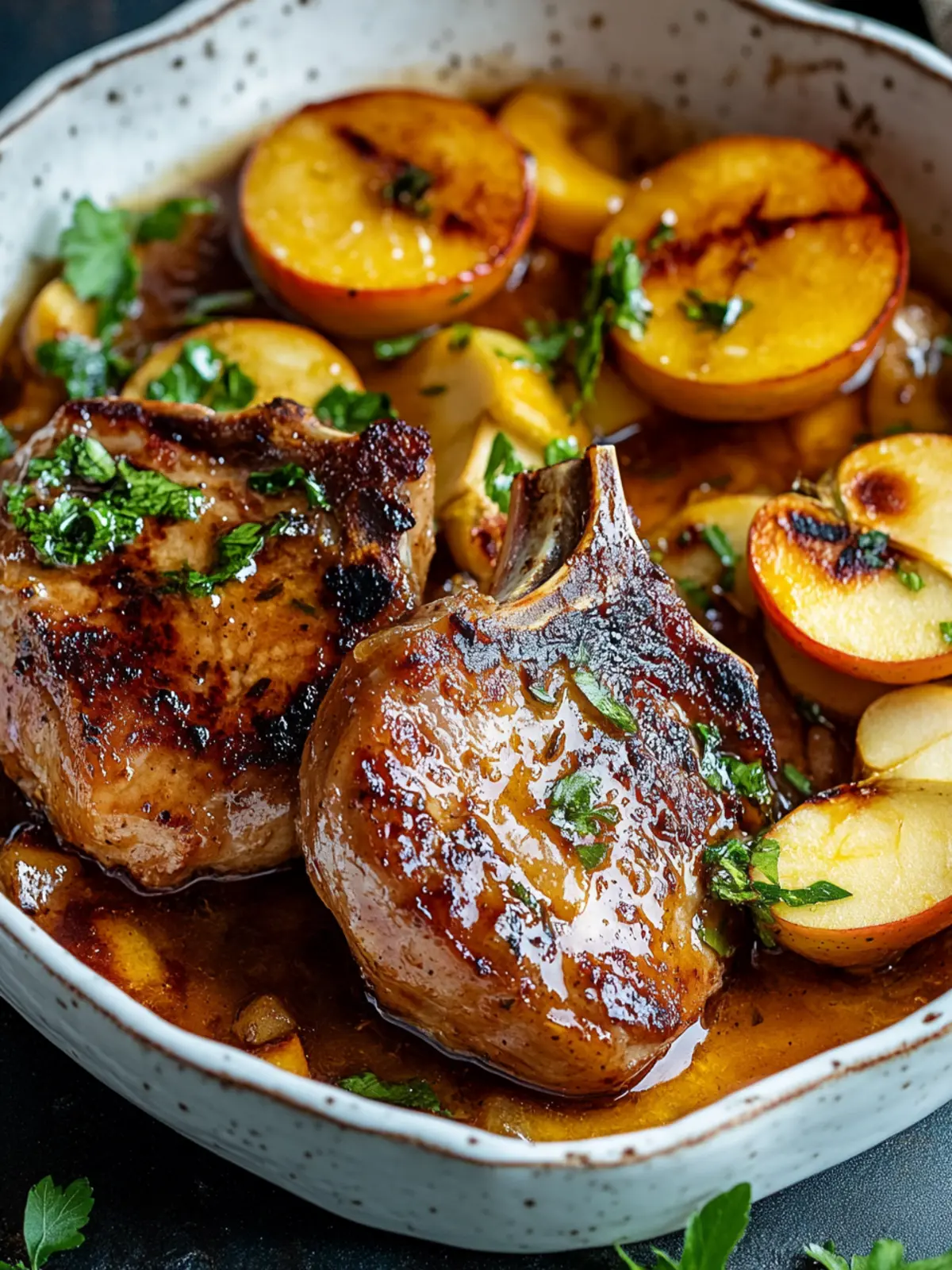 Delicious Apple Pork Chops for a Cozy Fall Dinner 4 Apple Pork Chops