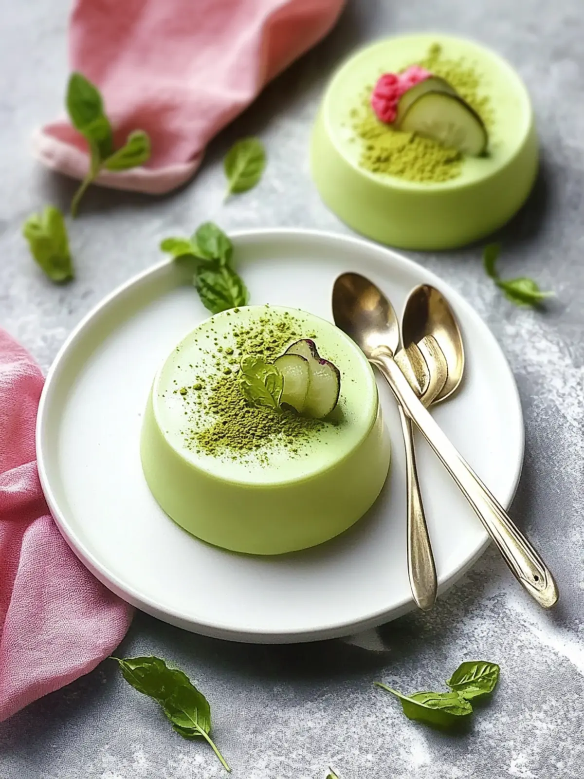 Creamy Matcha Panna Cotta: Elevate Your Dessert Game Today 2 Creamy Matcha Panna Cotta