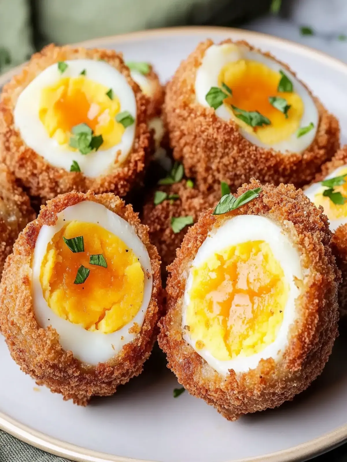Crispy Air Fryer Scotch Eggs for a Guilt-Free Breakfast Delight 3 Air Fryer Scotch Eggs