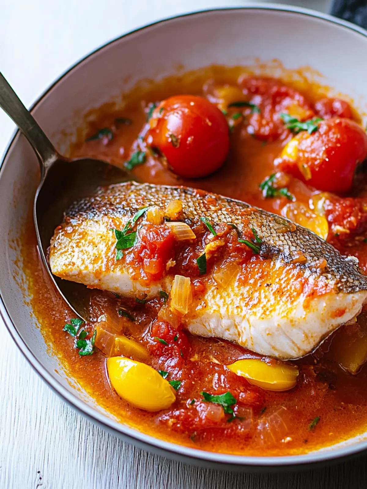 Delicious Fish in Tomato Sauce with an Asian Twist 4 Fish In Tomato Sauce