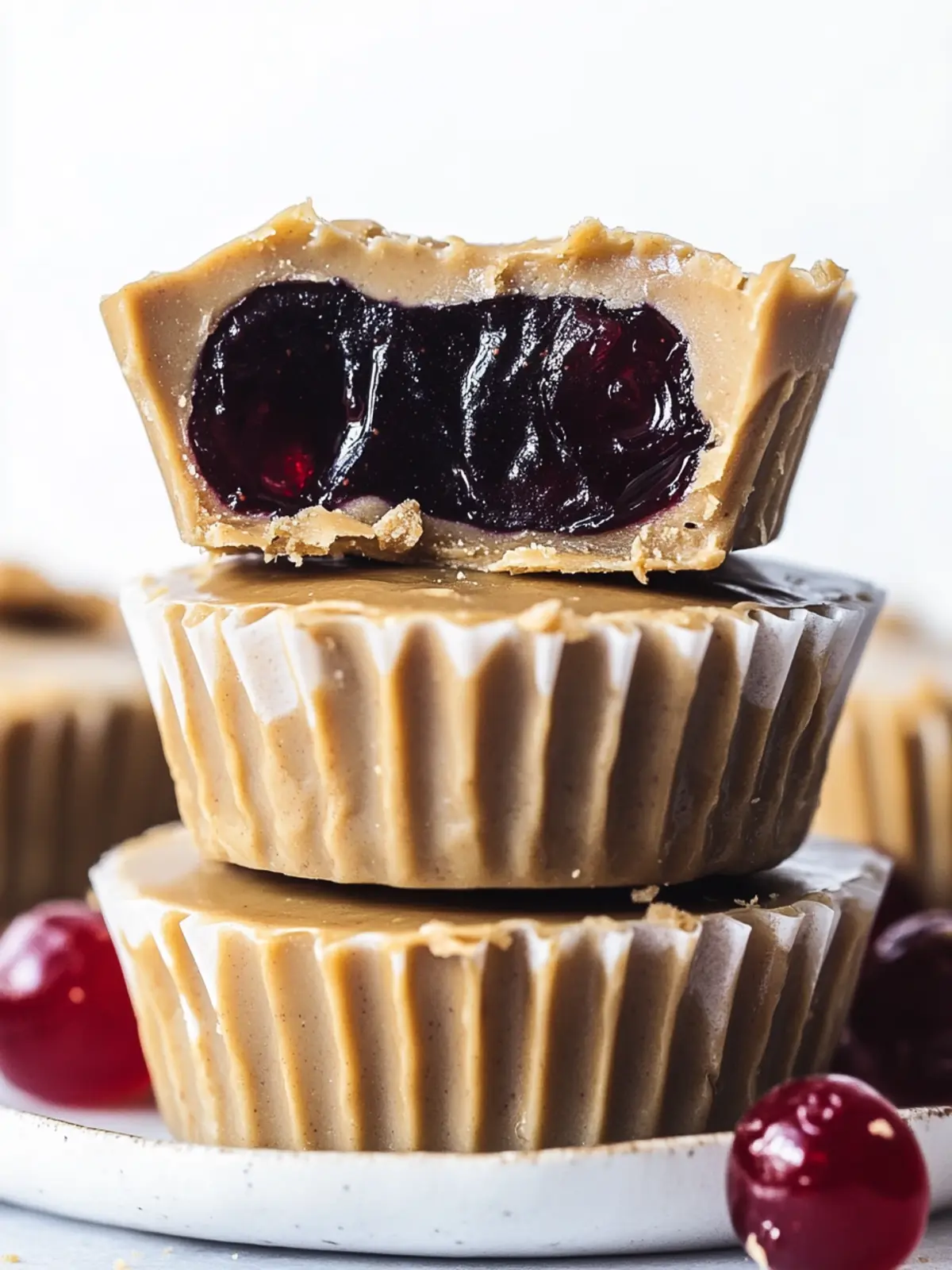 Irresistible 3 Ingredient Peanut Butter and Jelly Cups Delight 4 3 Ingredient Peanut Butter and Jelly Cups