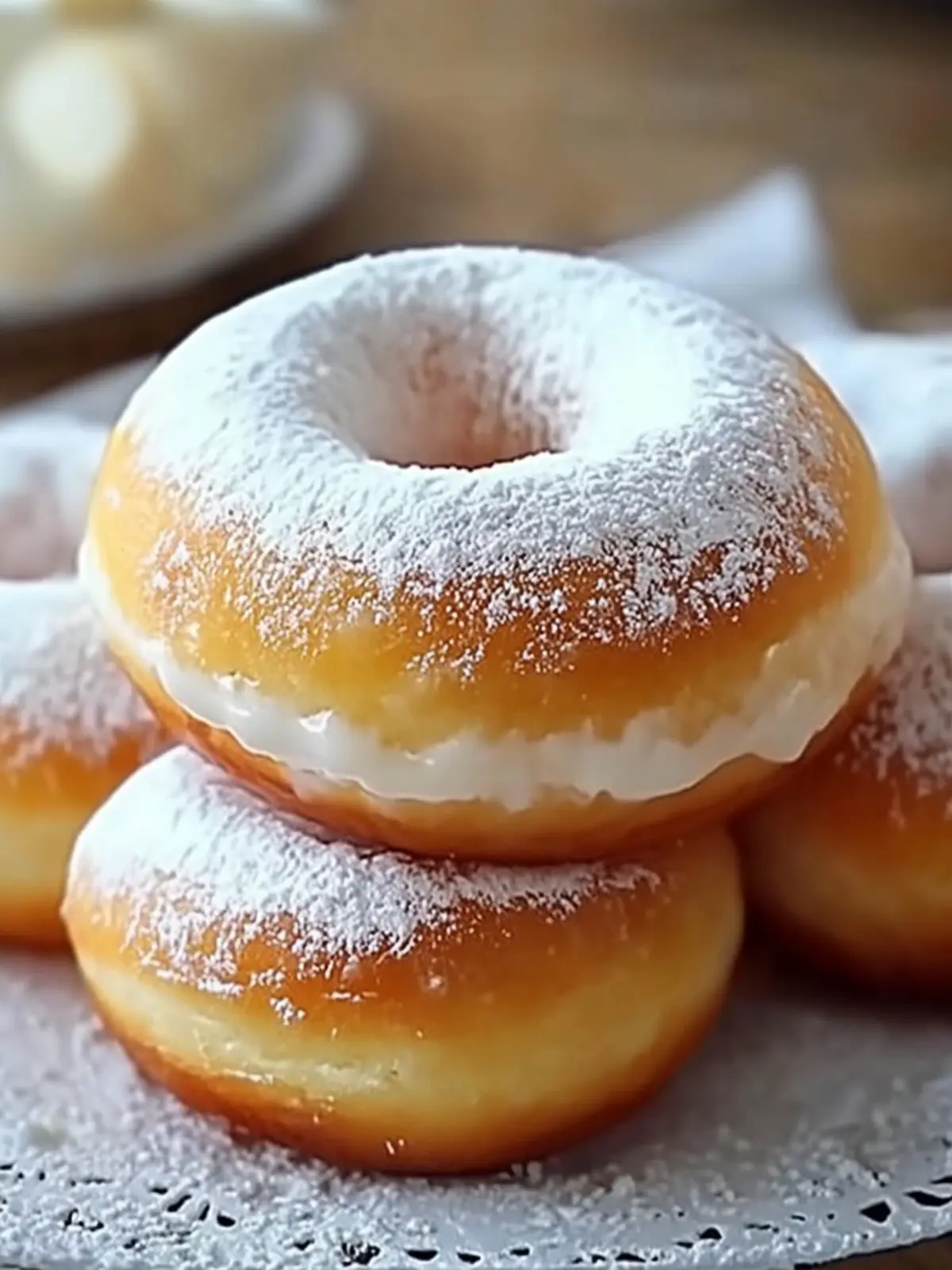 Fluffy Korean Milk Cream Donuts: A Delicious Treat You ll Love 4 Fluffy Korean Milk Cream Donuts: Your New Favorite Treat!