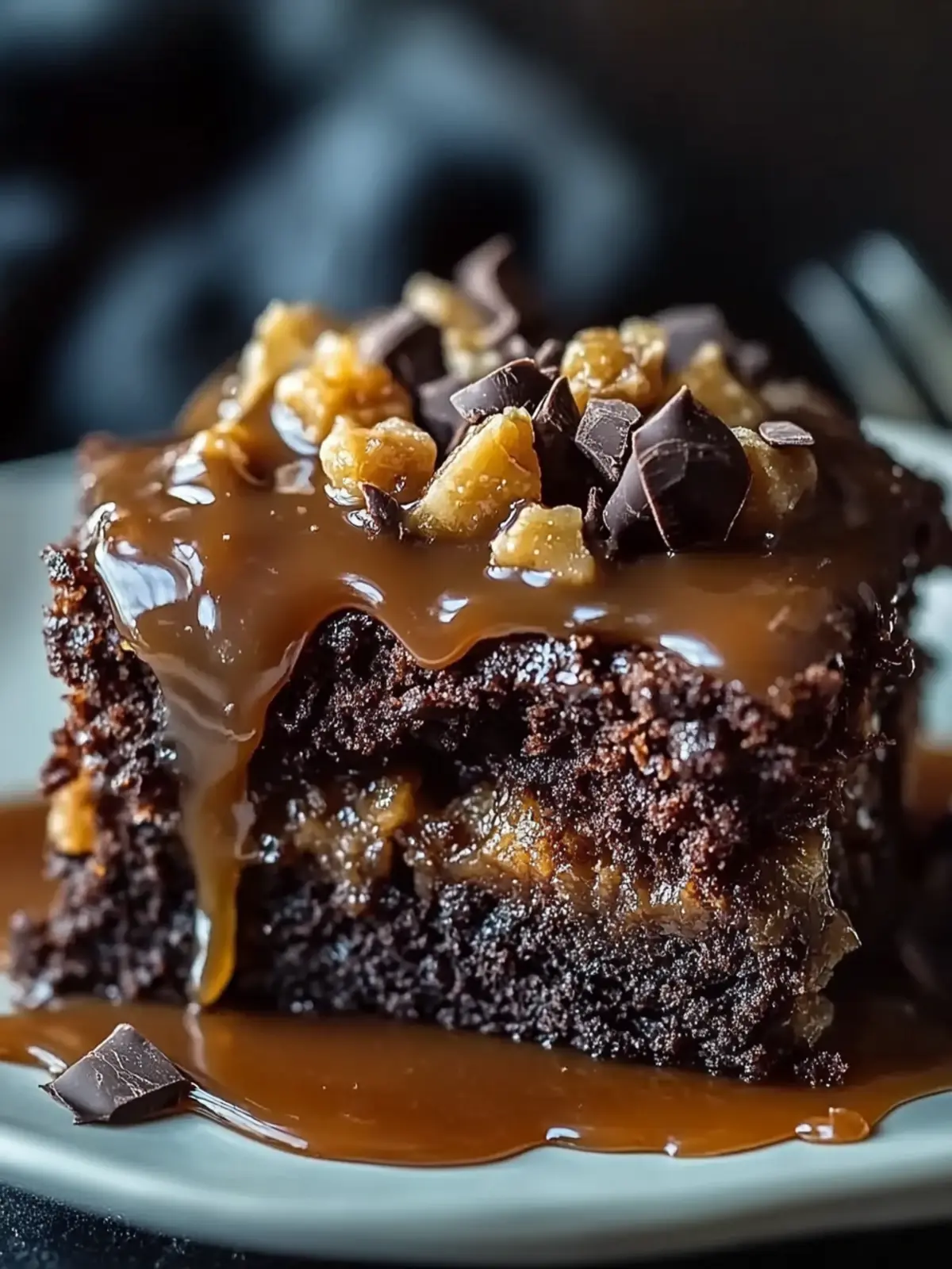 Decadent Chocolate Caramel Dump Cake for Easy Indulgence 4 Chocolate Caramel Dump Cake