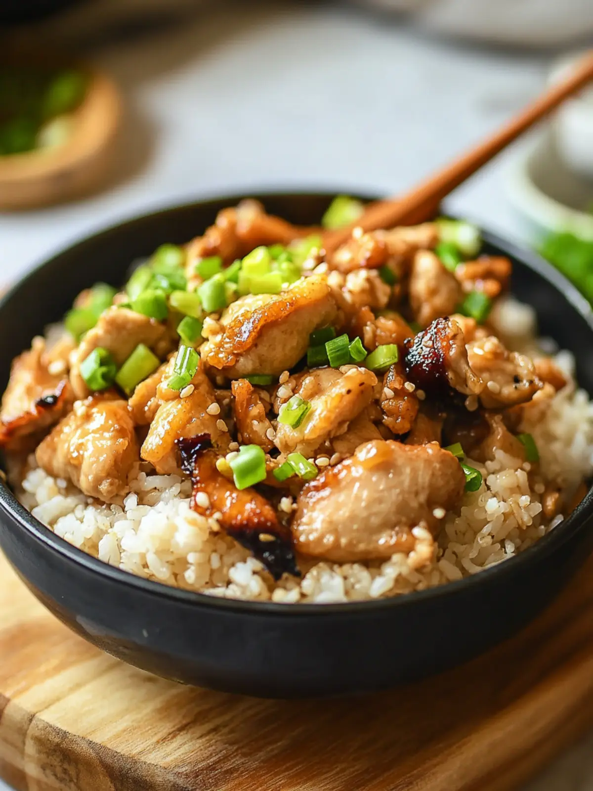 Savory Taiwanese Sesame Oil Rice Chicken in a Rice Cooker 4 Taiwanese Sesame Oil Rice Chicken (Rice Cooker Recipe)