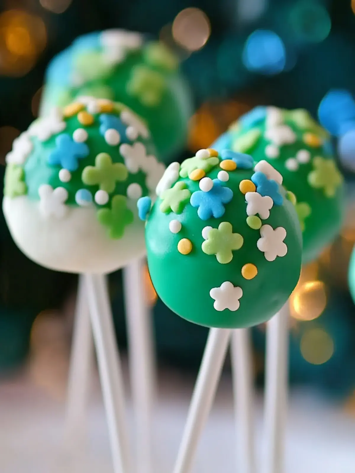 Healthy St. Patrick's Day Cake Pops for Festive Fun 2 St Patricks Day Cake Pops