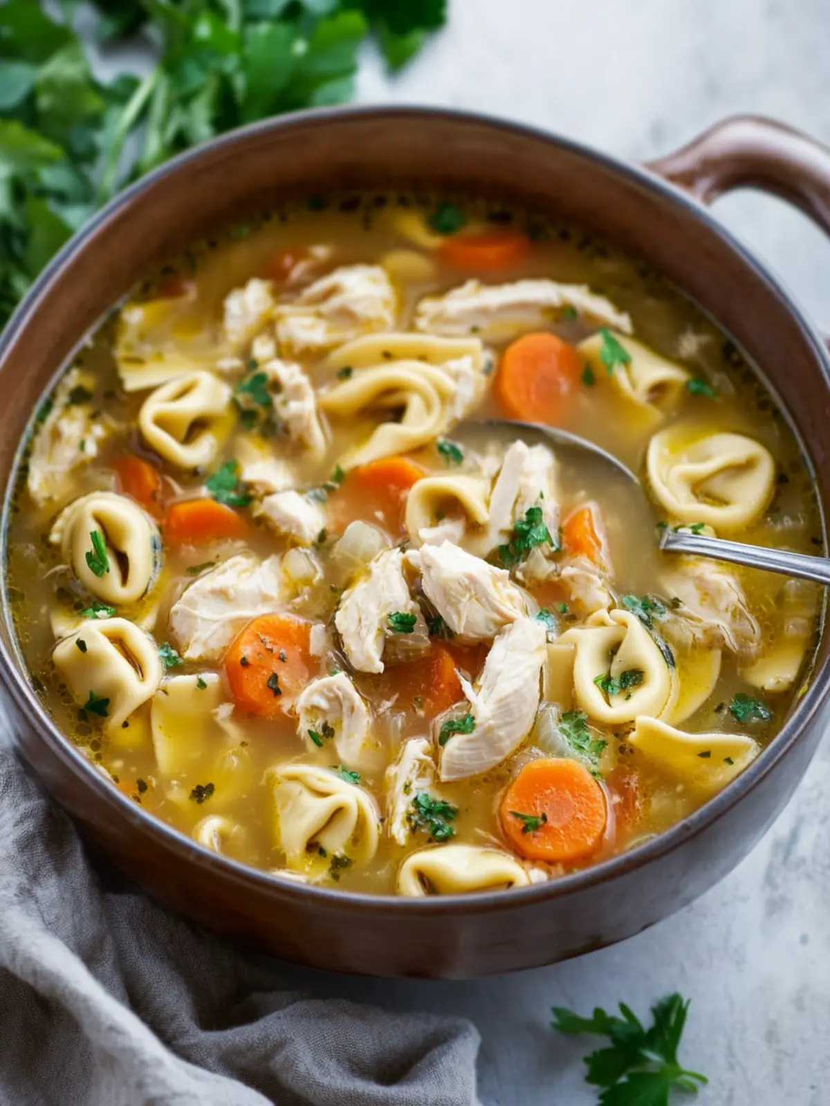 Hearty Chicken Tortellini Soup Recipe for Cozy Nights 2 Chicken Tortellini Soup Recipe