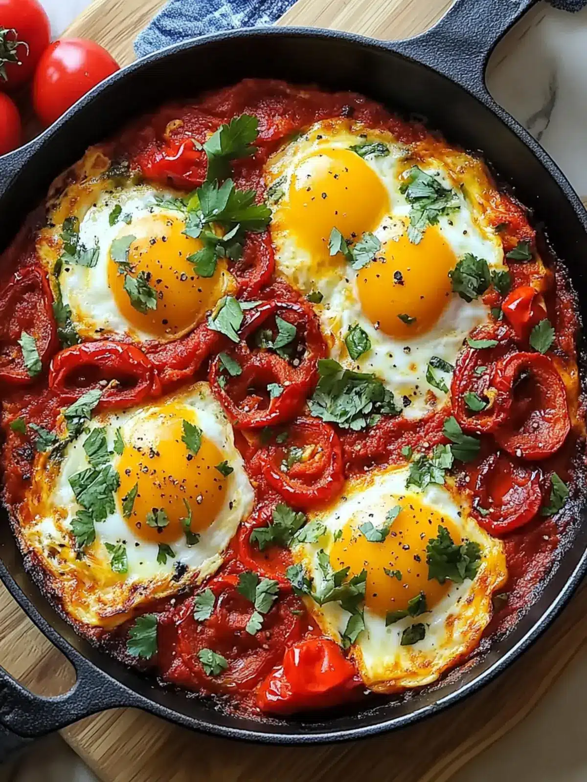 Irresistible Roasted Pepper Shakshuka for a Cozy Brunch 3 Roasted Pepper Shakshuka