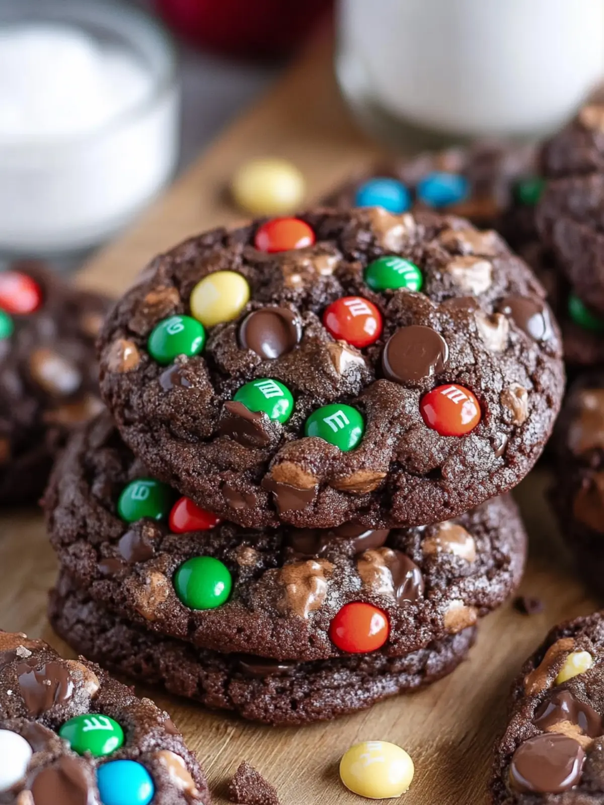 M&M Chocolate Brownie Cookies That Wow Your Holiday Guests 3 M&M Chocolate Brownie Cookies