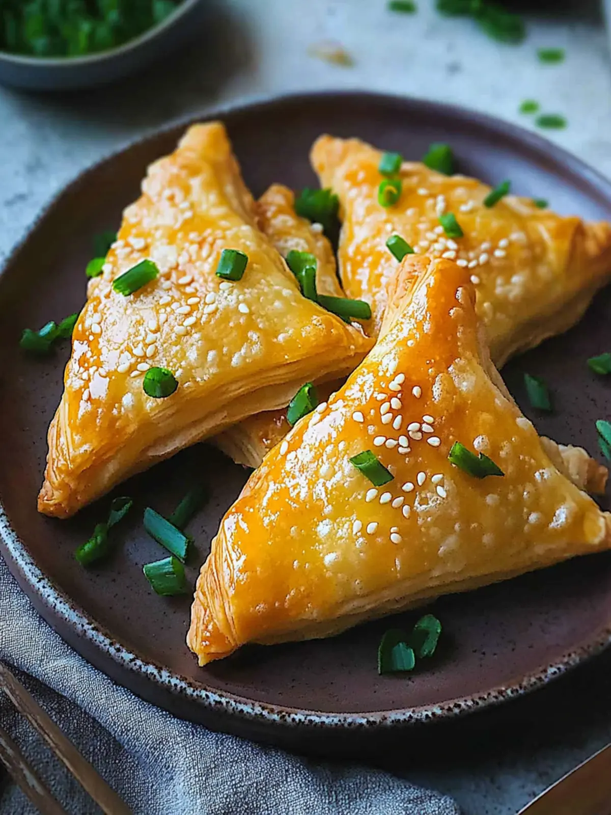 Savory Puff Pastries Asian Flavor for Quick Home Snacking 2 Savory Puff Pastries Asian Flavor