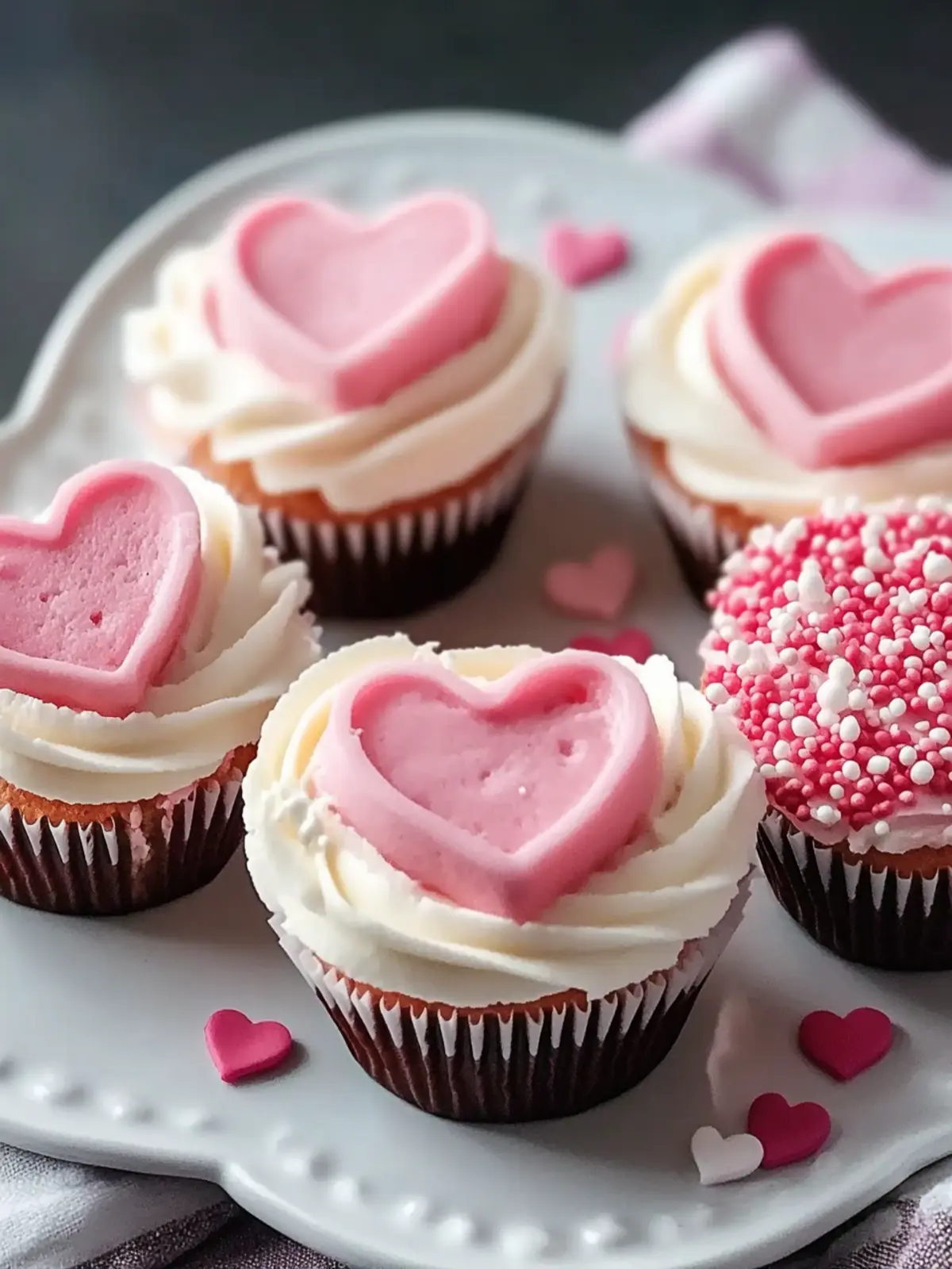 Sweeten Your Day with Valentine s Day Heart-Shaped Cupcakes 3 Valentine s Day Heart-Shaped Cupcakes