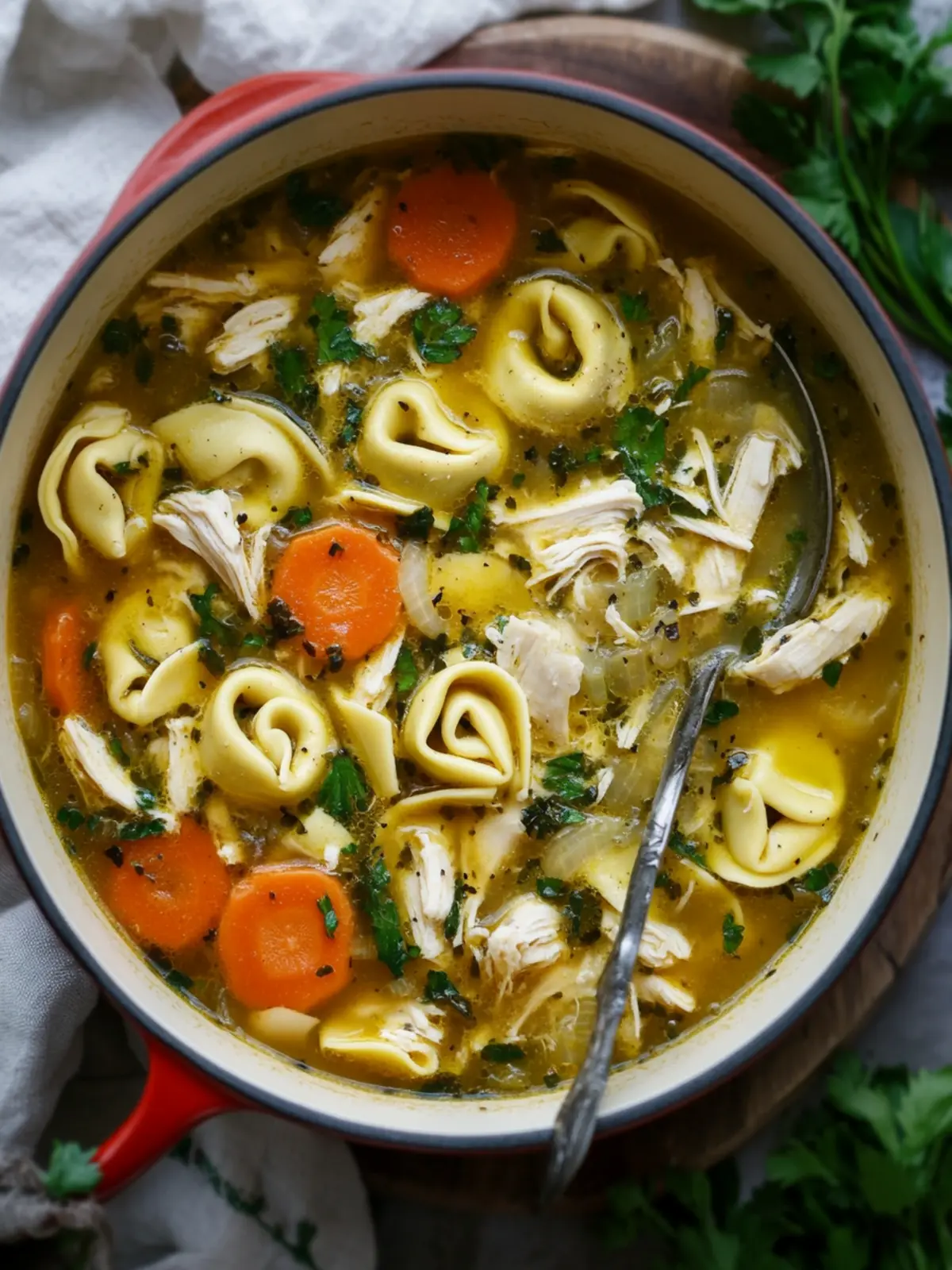 Delicious Chicken Tortellini Soup Recipe for Cozy Nights 4 Chicken Tortellini Soup Recipe