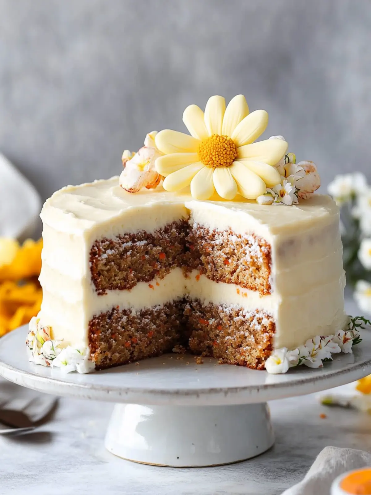 Delicious White Chocolate Carrot Cake You Can t Resist 2 White Chocolate Carrot Cake