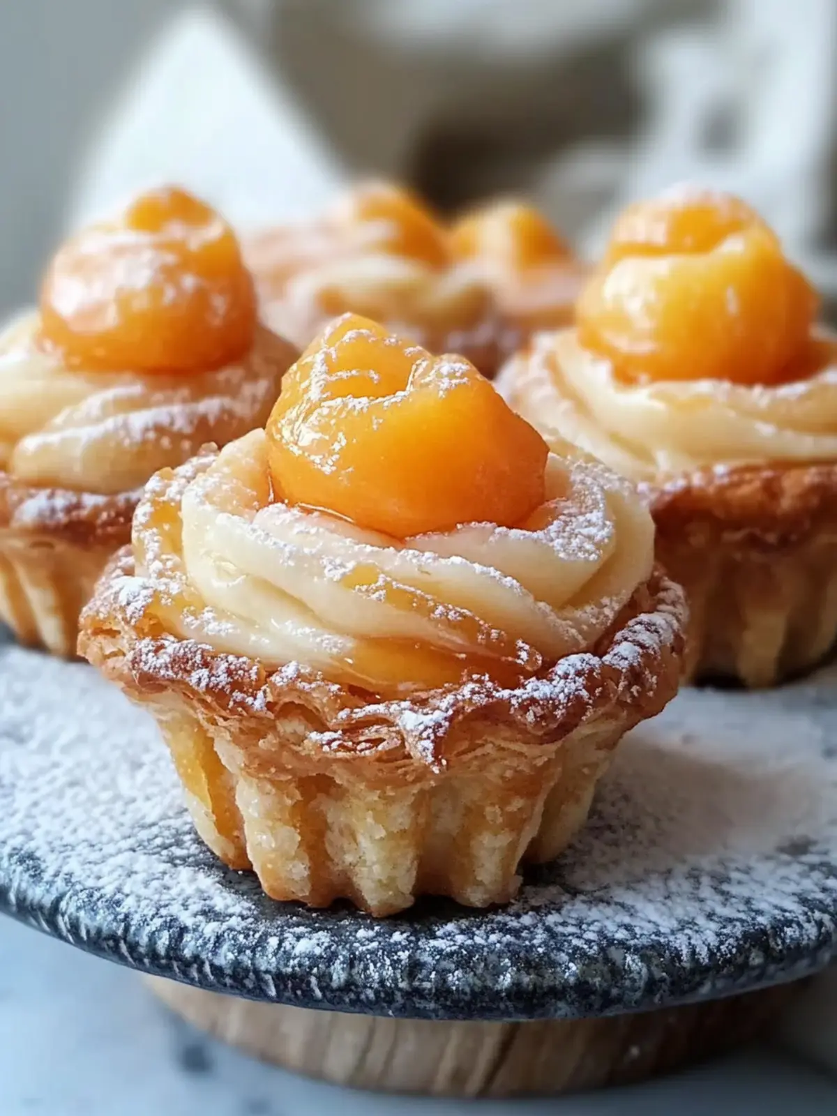 Peach Pie Cruffins: Your New Favorite Easy Dessert Delight 3 Peach Pie Cruffins