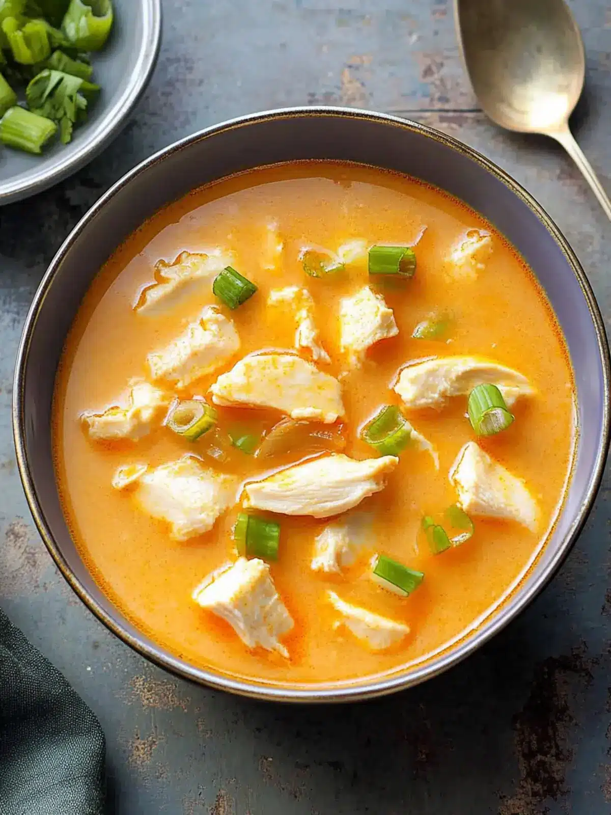 Buffalo Chicken Wing Soup That'll Warm Your Soul 4 Buffalo Chicken Wing Soup