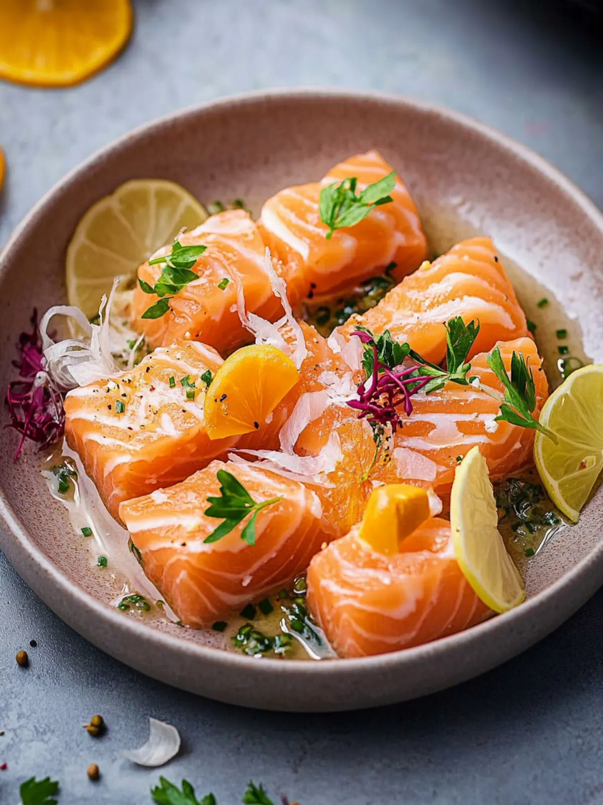 Salmon Crudo with Asian Dressing: A Fresh Flavor Adventure 2 Salmon Crudo Asian Dressing
