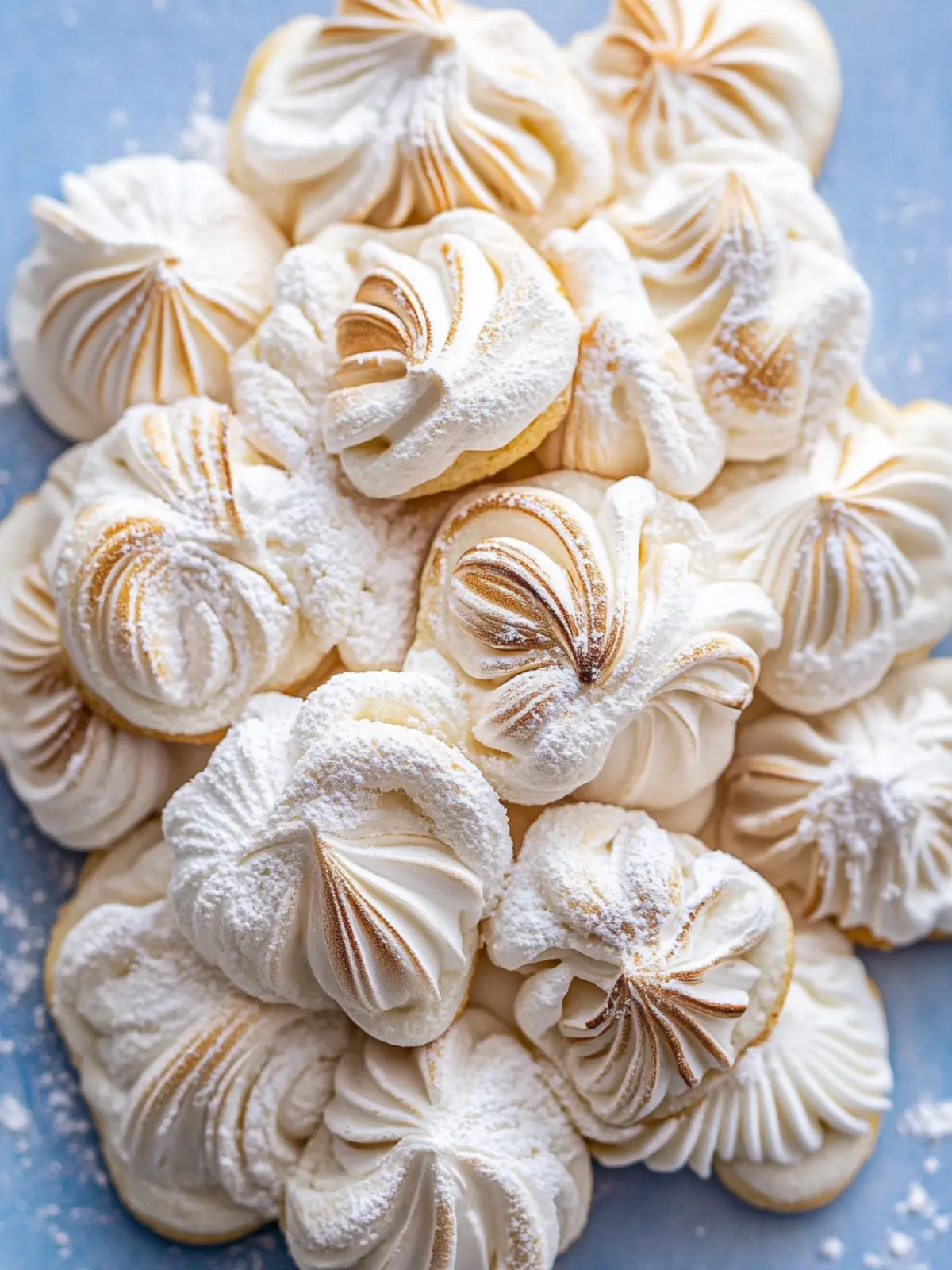 Meringue Shell Cookies: Irresistible Walnut Treasures to Share 2 Meringue Shell Cookies