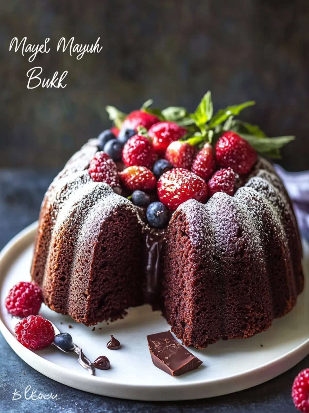Decadent Chocolate Mayonnaise Bundt Cake That's Moist & Easy 4 Chocolate Mayonnaise Bundt Cake