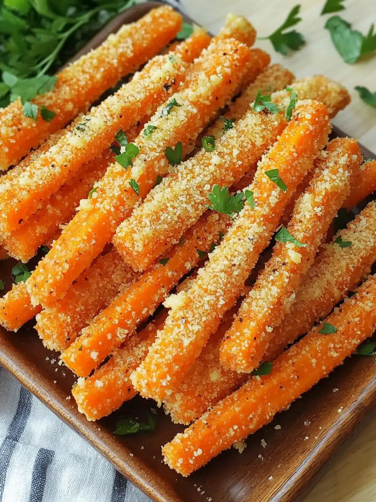 Crispy Parmesan Carrot Sticks A Flavorful Healthy Snack Delight 3 Crispy Parmesan Carrot Sticks Flavorful Healthy Snack