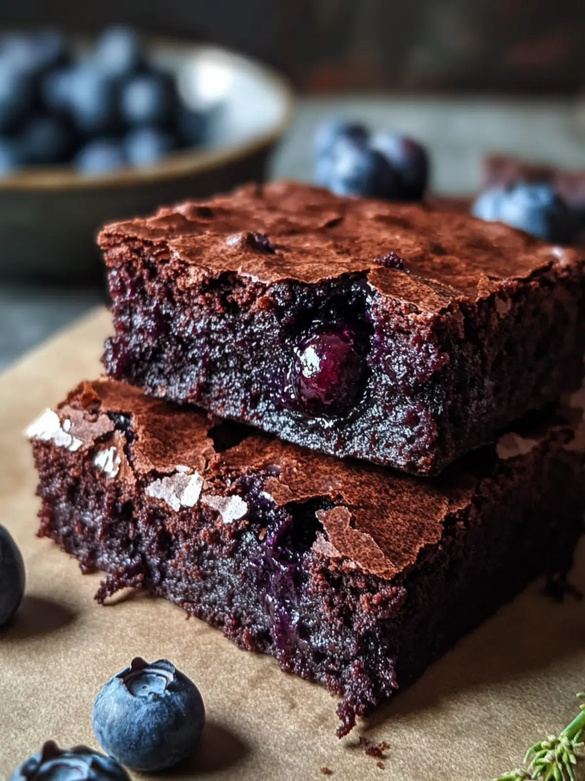Heavenly Blueberry Brownies That Will Wow Your Taste Buds 2 Blueberry Brownies