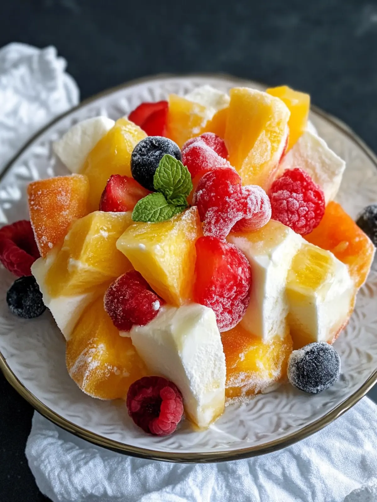 Frozen Fruit Salad That'll Bring Back Sweet Memories 2 Frozen Fruit Salad