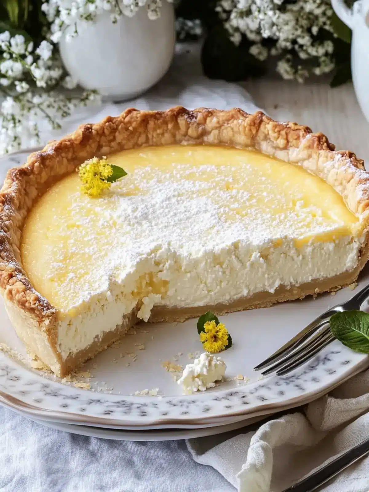 Sweet Italian Ricotta Pie: A Heavenly Holiday Treat 3 Sweet Italian Ricotta Pie