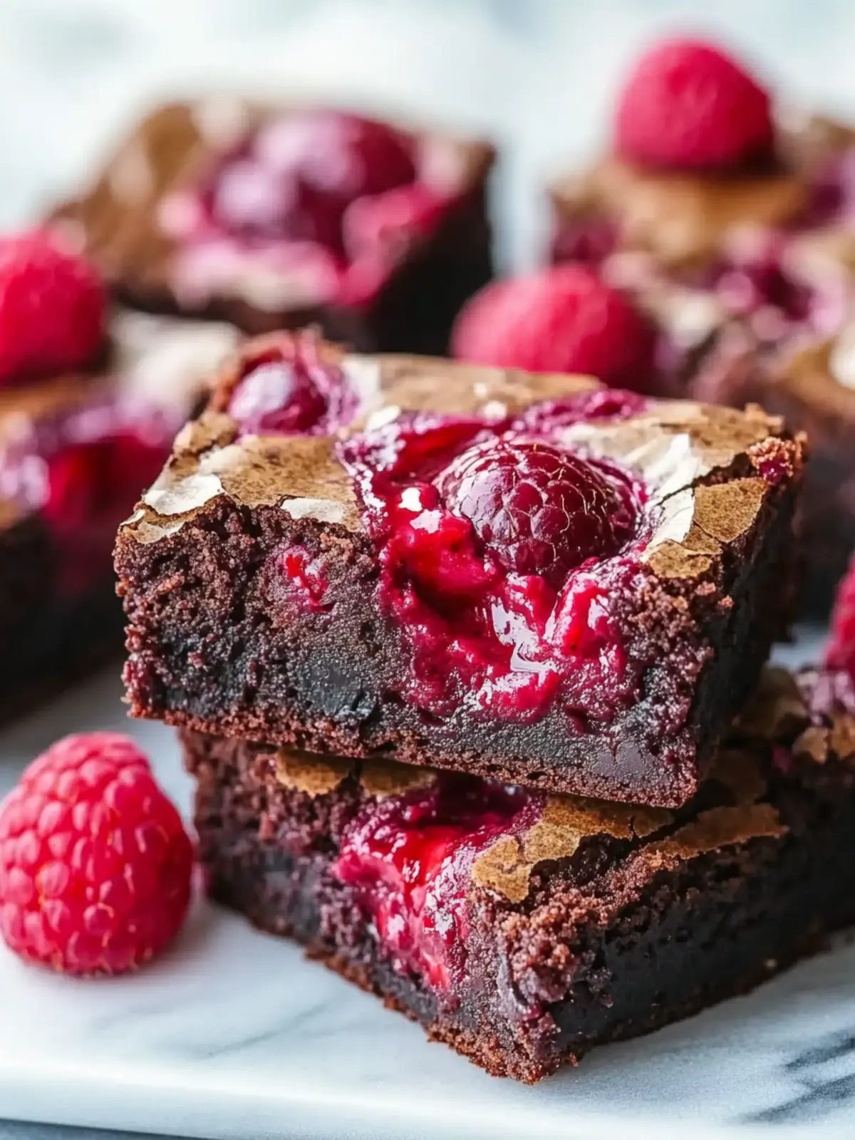 Irresistible Fudgy Raspberry Swirl Brownies Everyone Will Love 2 Fudgy Raspberry Swirl Brownies that Everyone Will Love