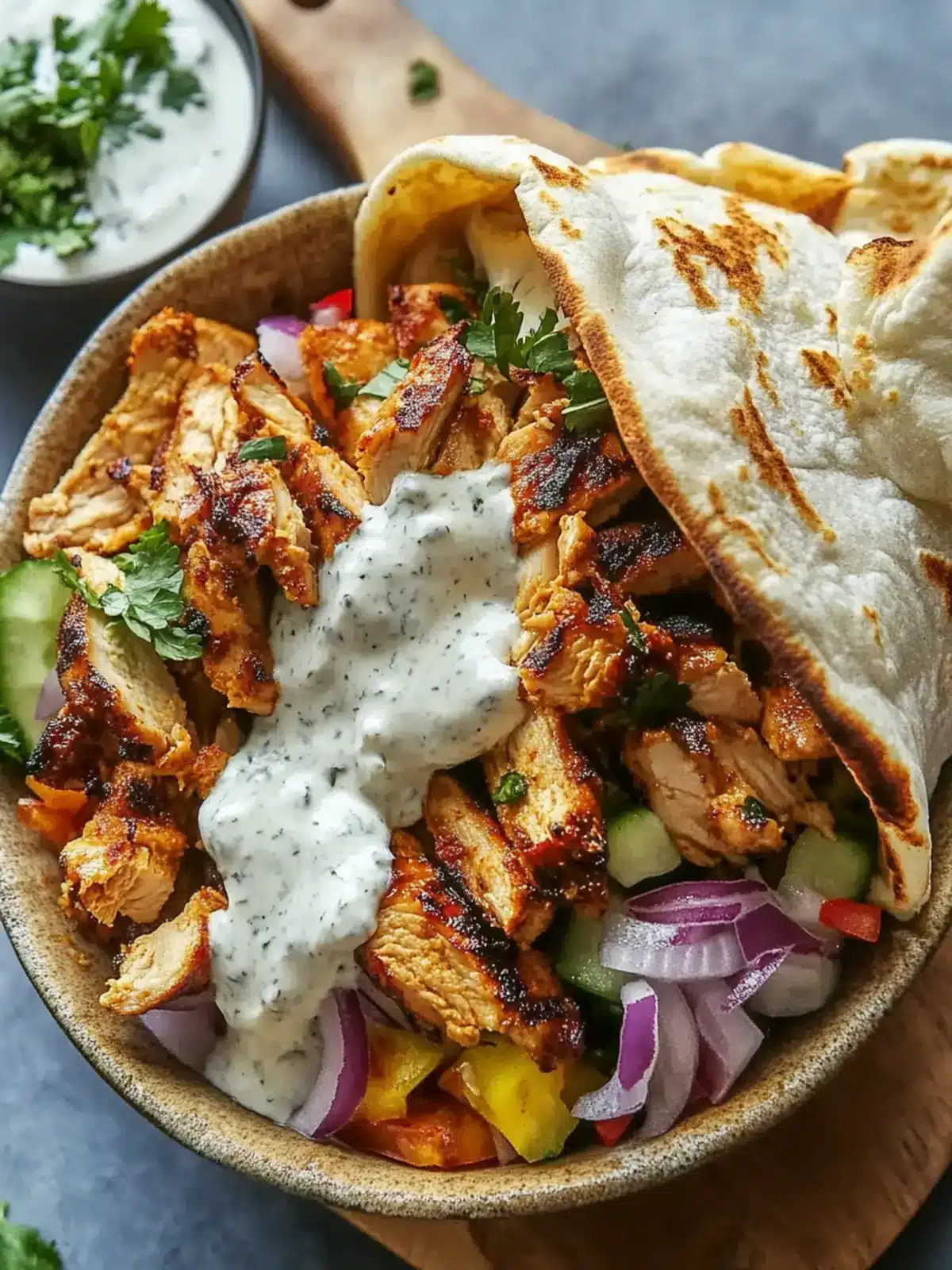 Irresistible Chicken Shawarma with Garlic Sauce Recipe at Home 3 Chicken Shawarma with Garlic Sauce Recipe