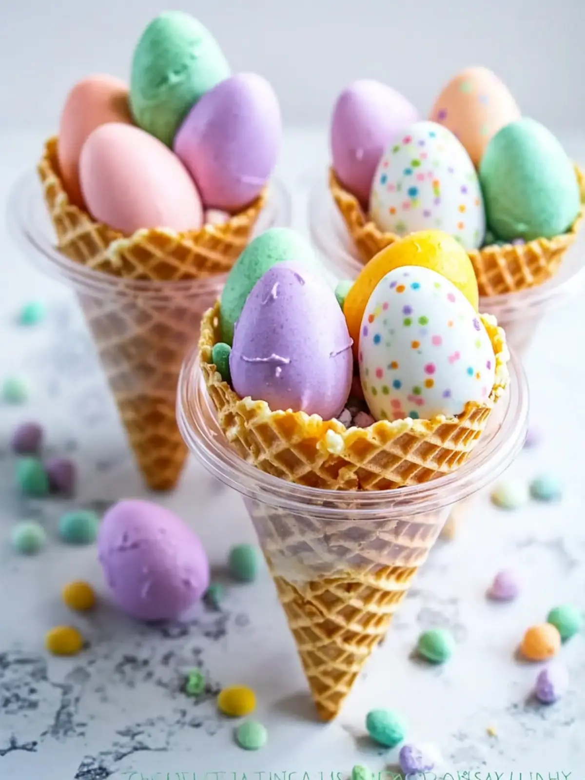 Easter Egg Cone Treats: Fun, Colorful Treats for Everyone 4 Easter Egg Cone Treats