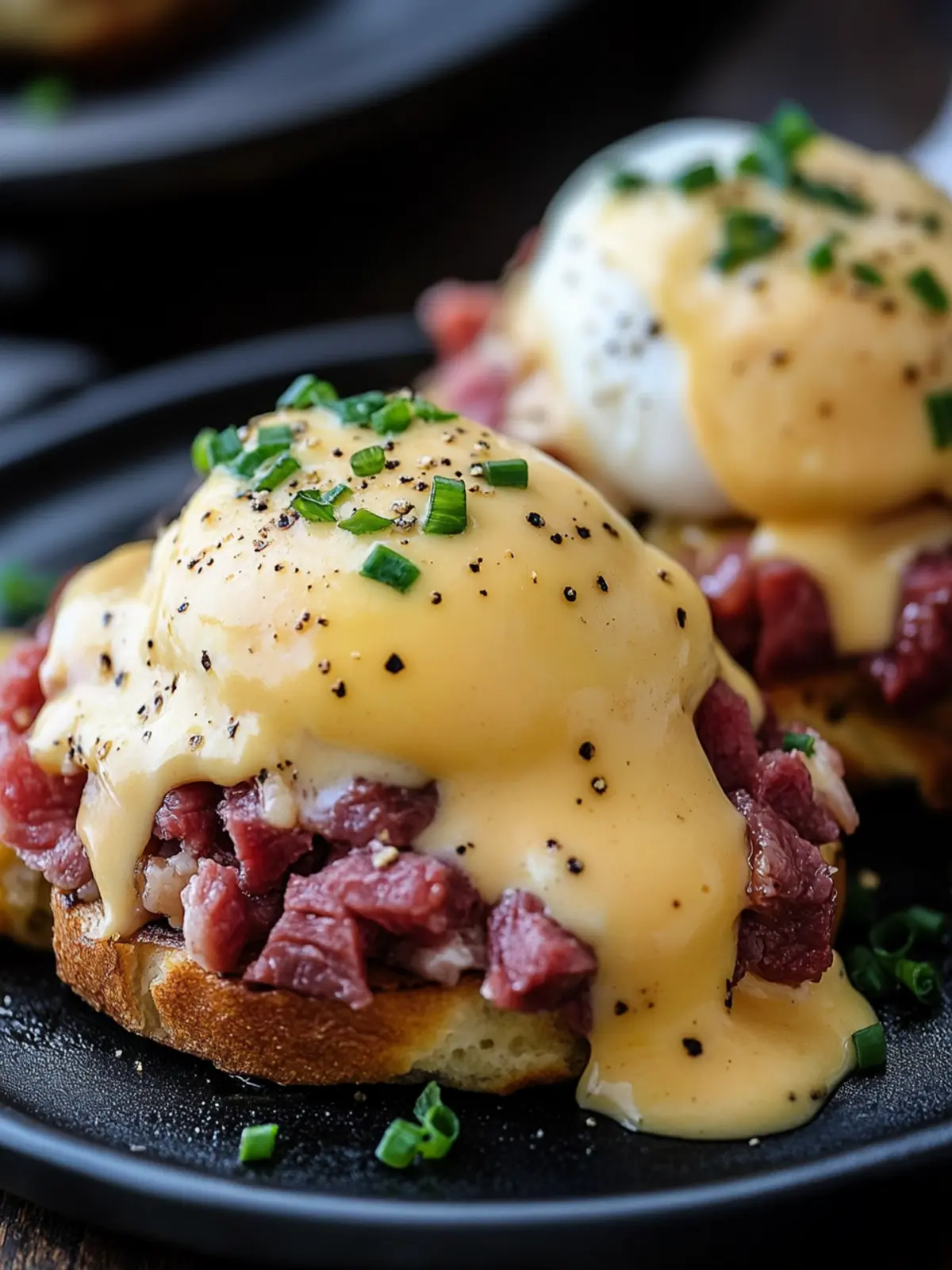 Energize Your Brunch with Corned Beef Hash Eggs Benedict 4 Corned Beef Hash Eggs Benedict