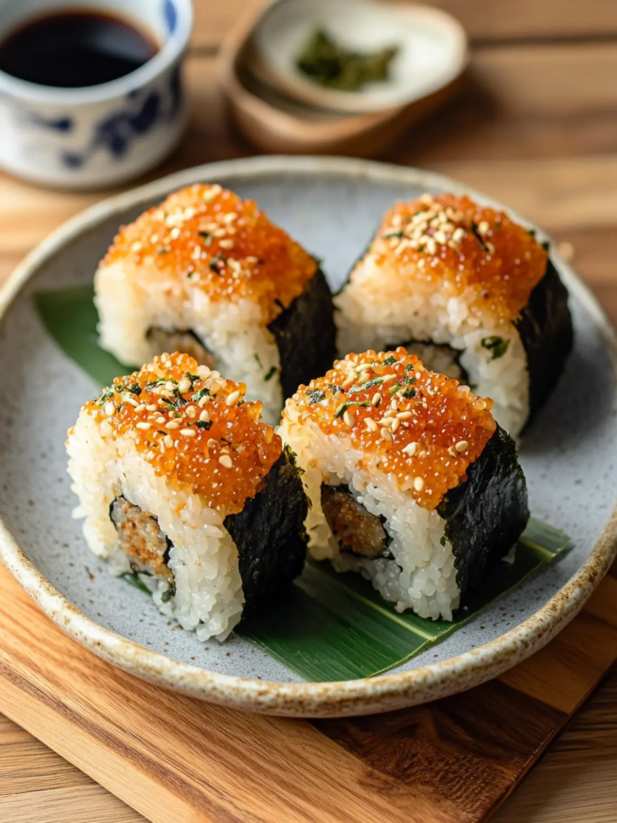 Crispy Spicy Tuna Yaki Onigiri: Quick Homemade Japanese Treats 3 Spicy Tuna Yaki Onigiri (Japanese Rice Balls)