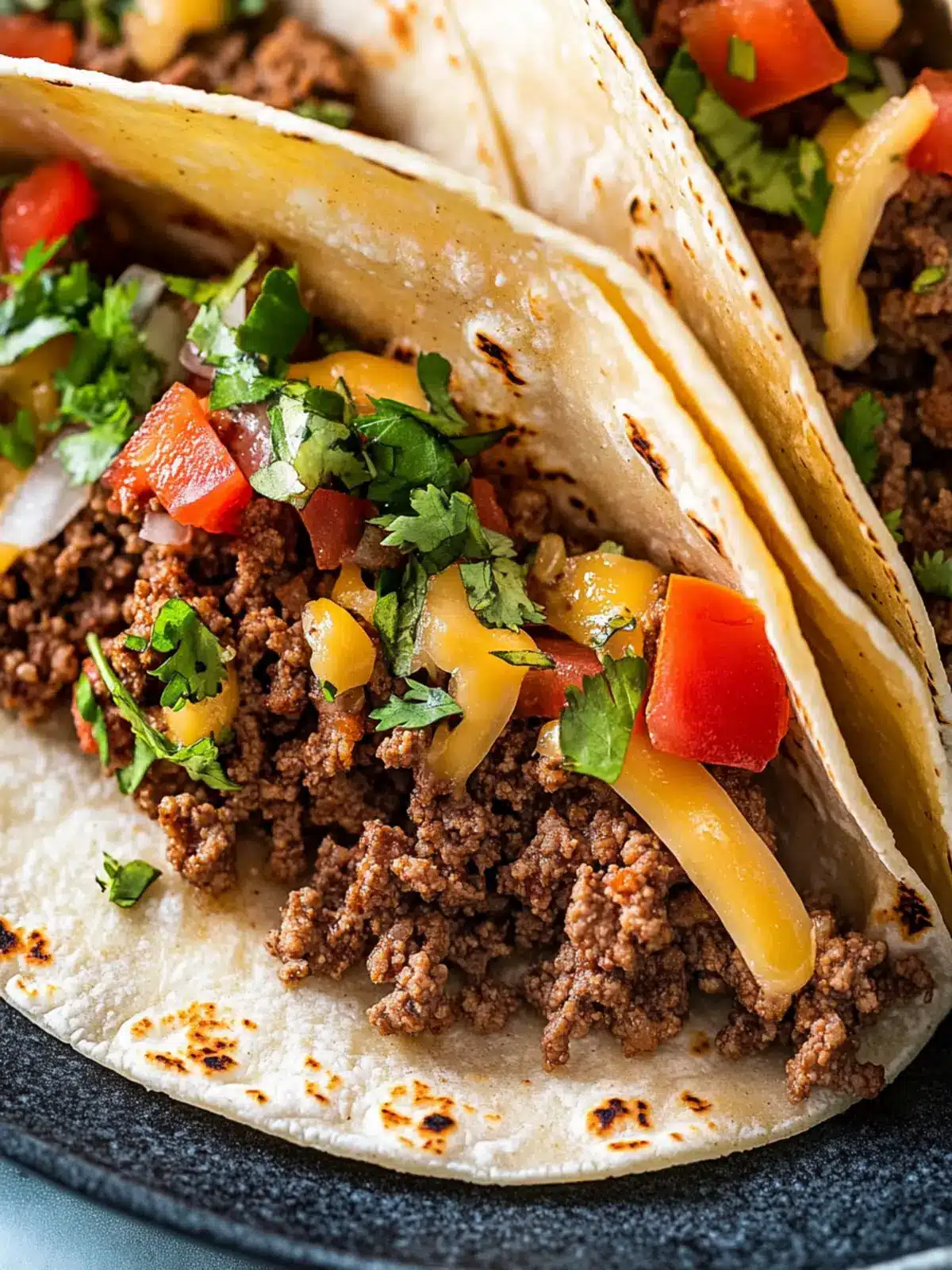Delicious Ground Beef Tacos Ready in Just 25 Minutes! 2 Ground Beef Tacos