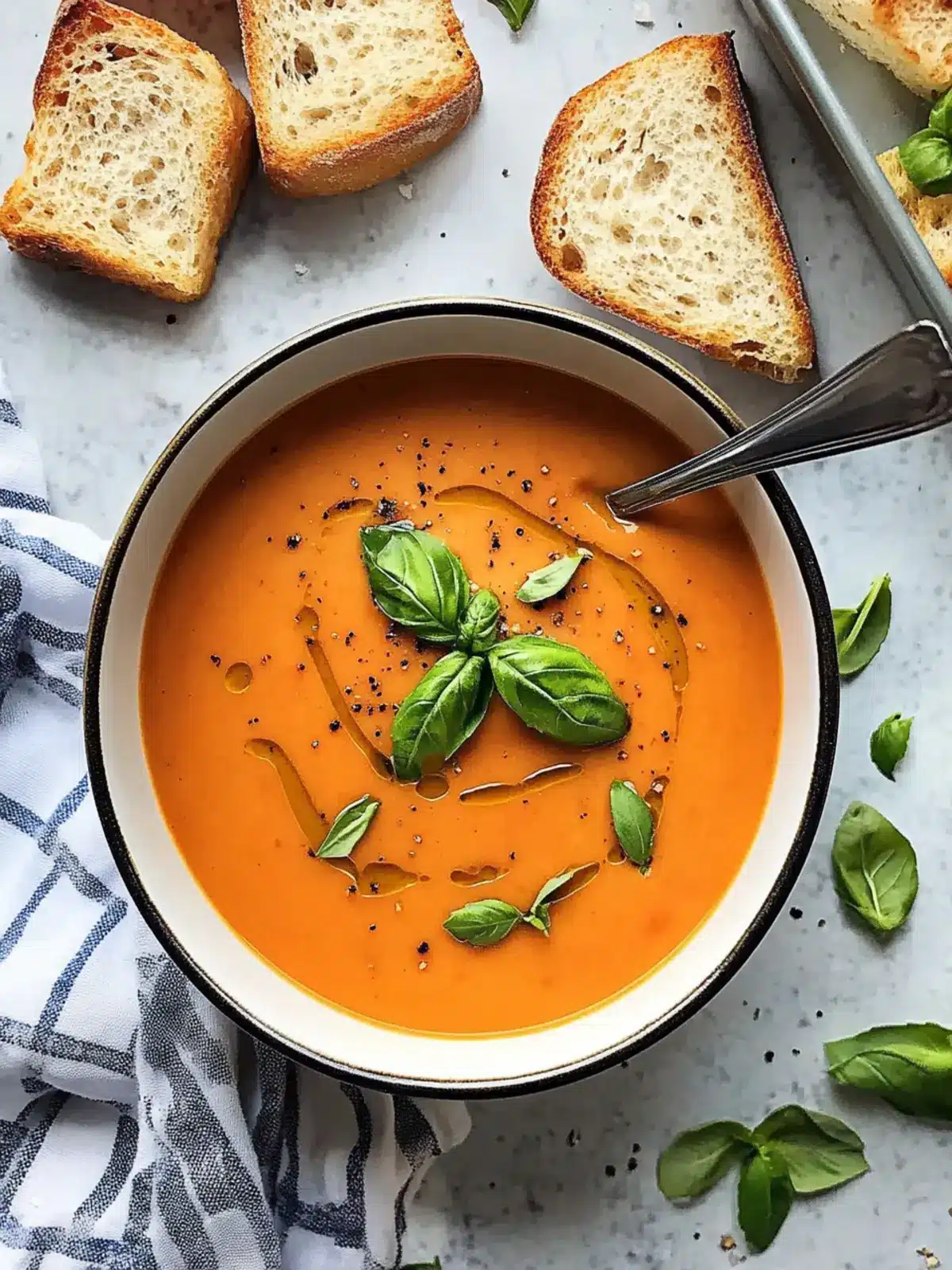 Homemade Creamy Tomato Soup in 40 Minutes for Cozy Nights 3 Homemade Creamy Tomato Soup