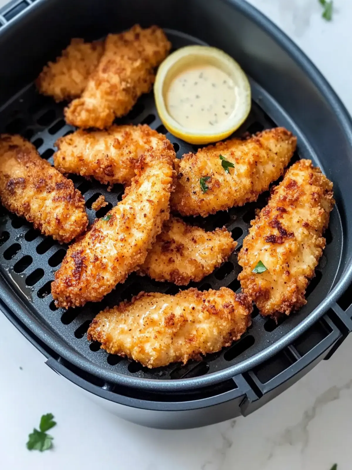 Crispy Air Fryer Chicken Tenders for Easy Weeknight Dinners 2 Air Fryer Chicken Tenders
