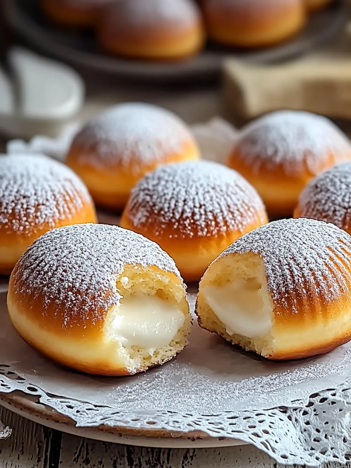 Decadent Bomboloni alla Crema: Your New Favorite Dessert! 3 Bomboloni alla Crema