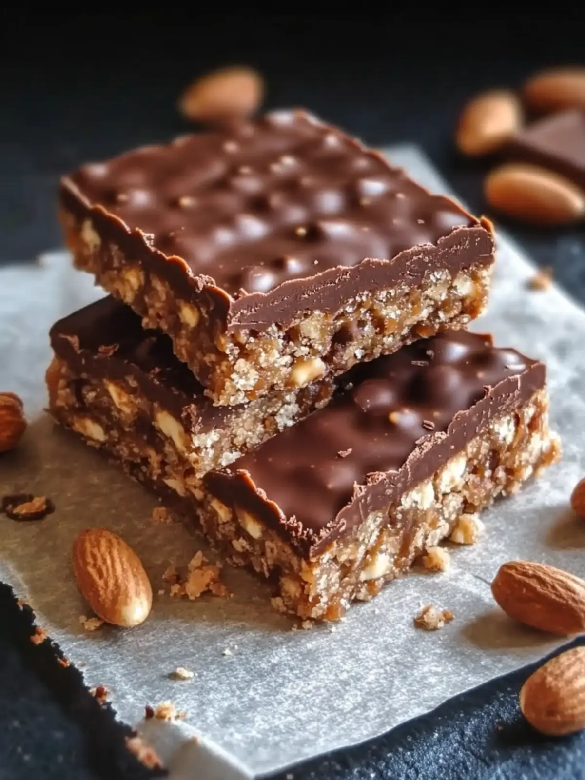 Decadent Caramel Chocolate Crunch Bars You Can Whip Up Fast 2 Caramel Chocolate Crunch Bars