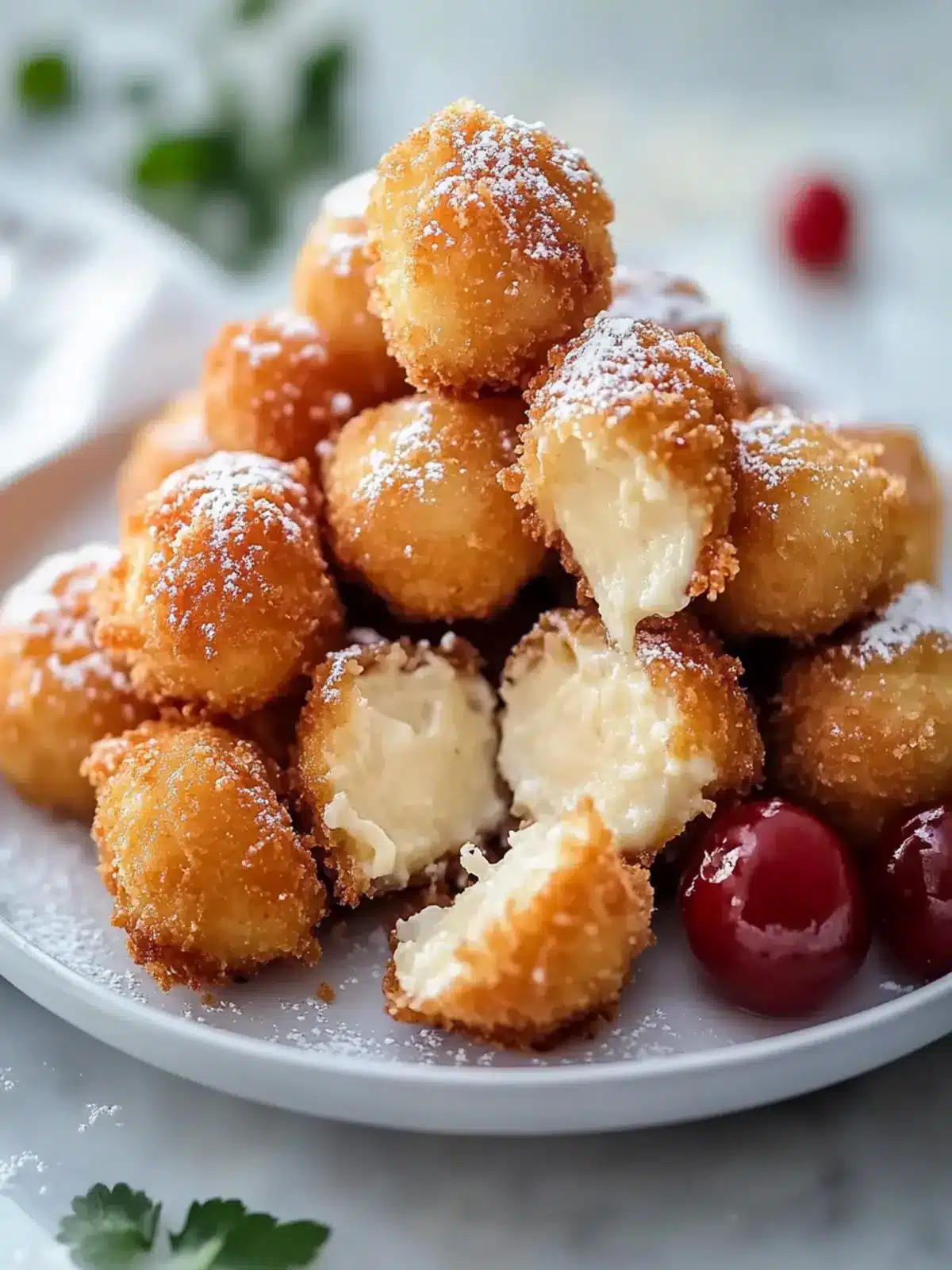 Crispy Fried Cheesecake Bites: The Ultimate Dessert Delight 4 Crispy Fried Cheesecake Bites