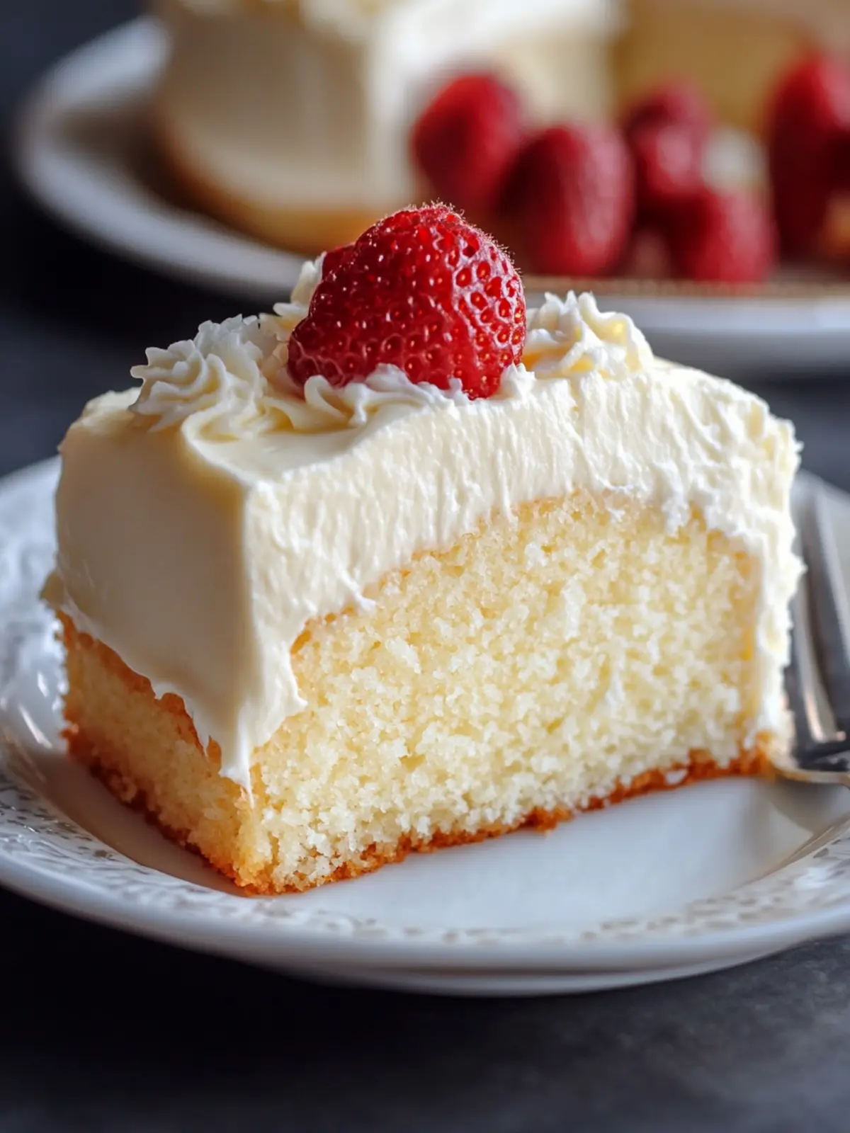 Irresistible Cream Cheese Cake with Dreamy Frosting 3 Cream Cheese Cake