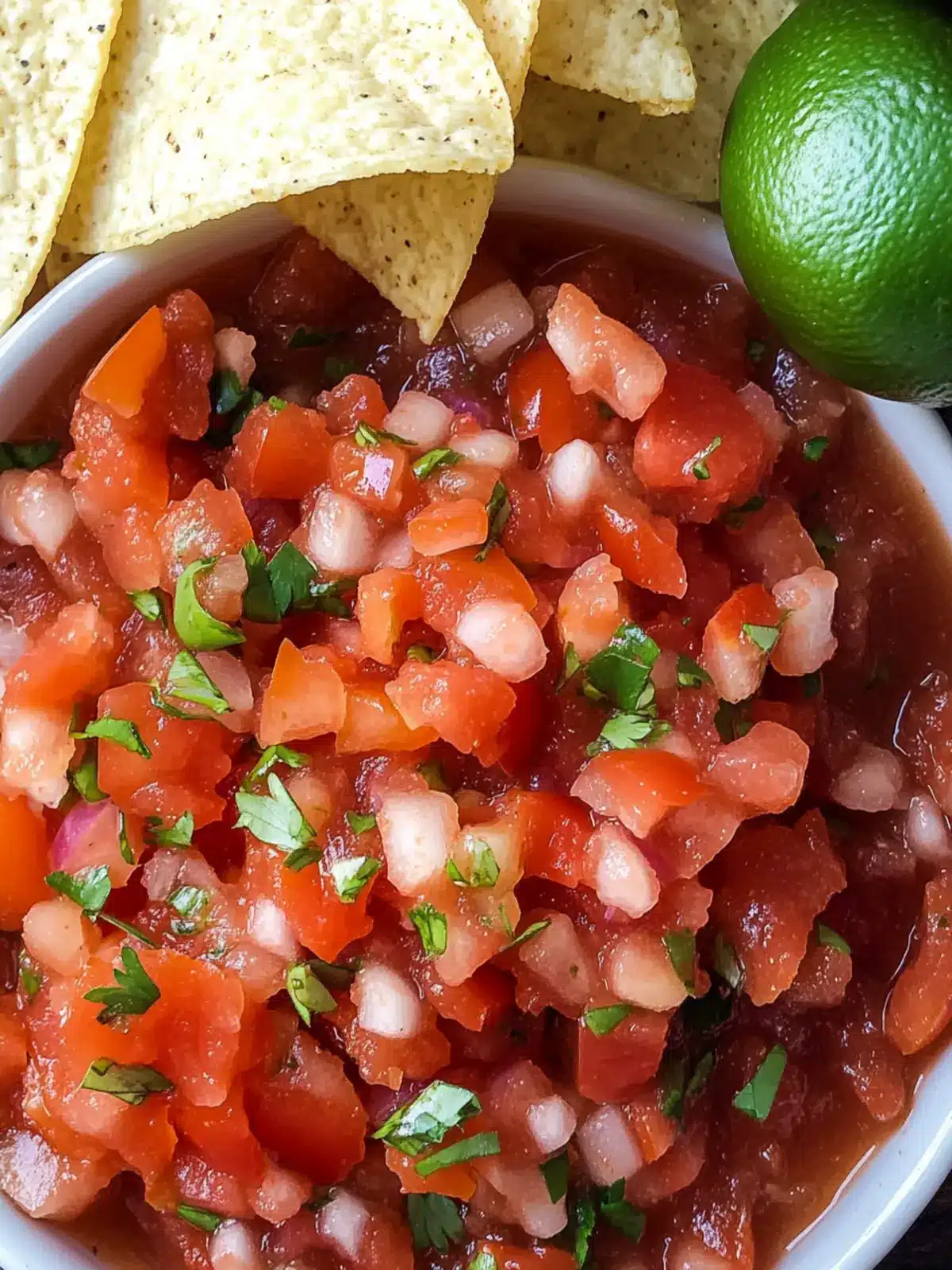 Fresh and Zesty Homemade Salsa Ready in Just 10 Minutes 3 Homemade Salsa