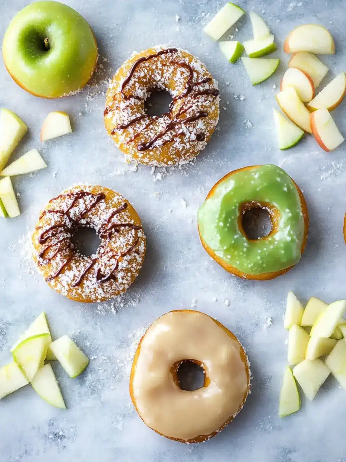 One-Bowl Yogurt and Honey Olive Oil Cake for Sweet Simplicity 4 Donut-Shaped Apple Snacks