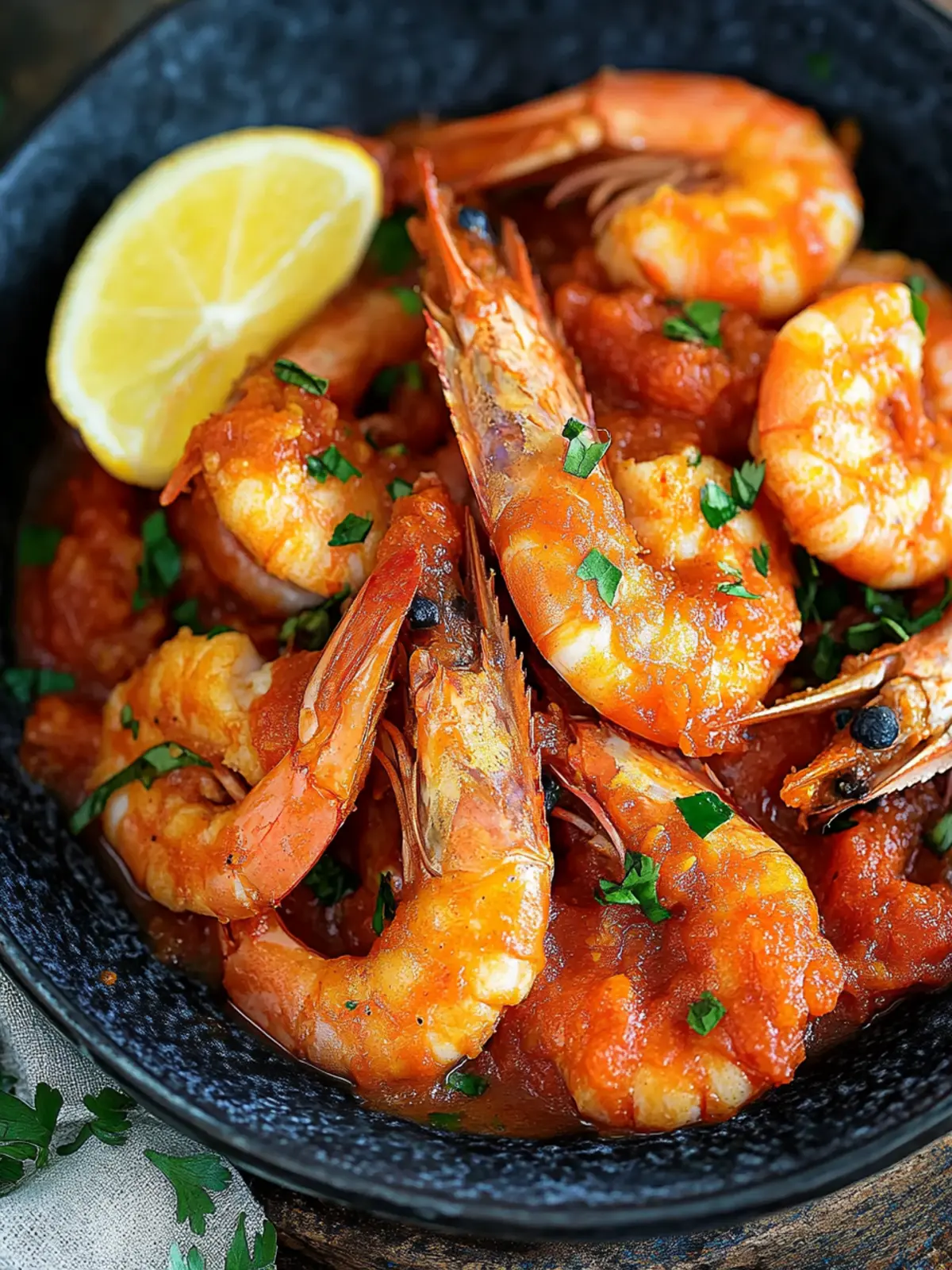Delicious Prawns With Spicy Tomato Sauce Ready in 15 Minutes 2 Prawns With Spicy Tomato Sauce