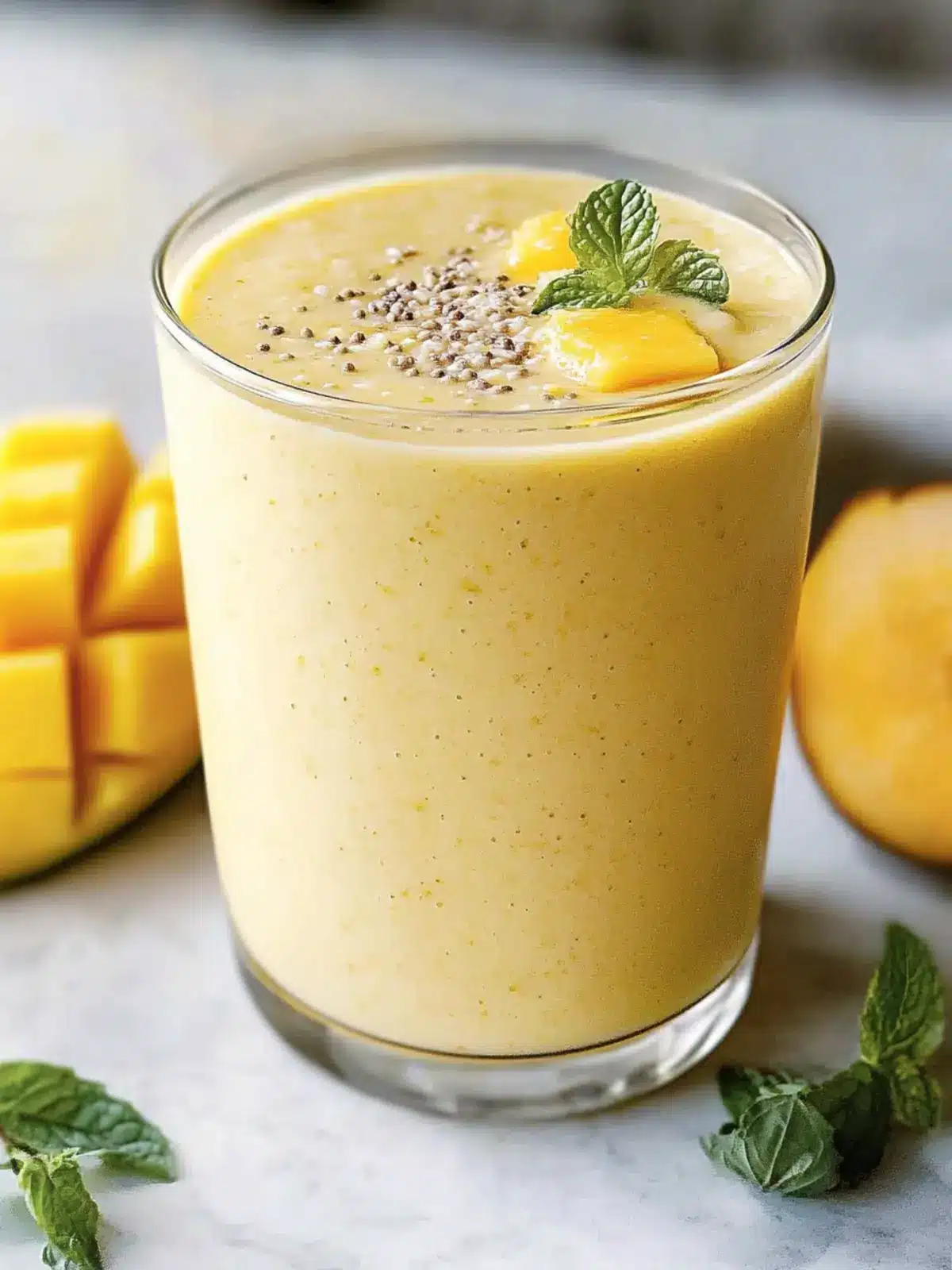 Delicious Mango Banana Breakfast Smoothie for Busy Mornings 3 Mango Banana Breakfast Smoothie