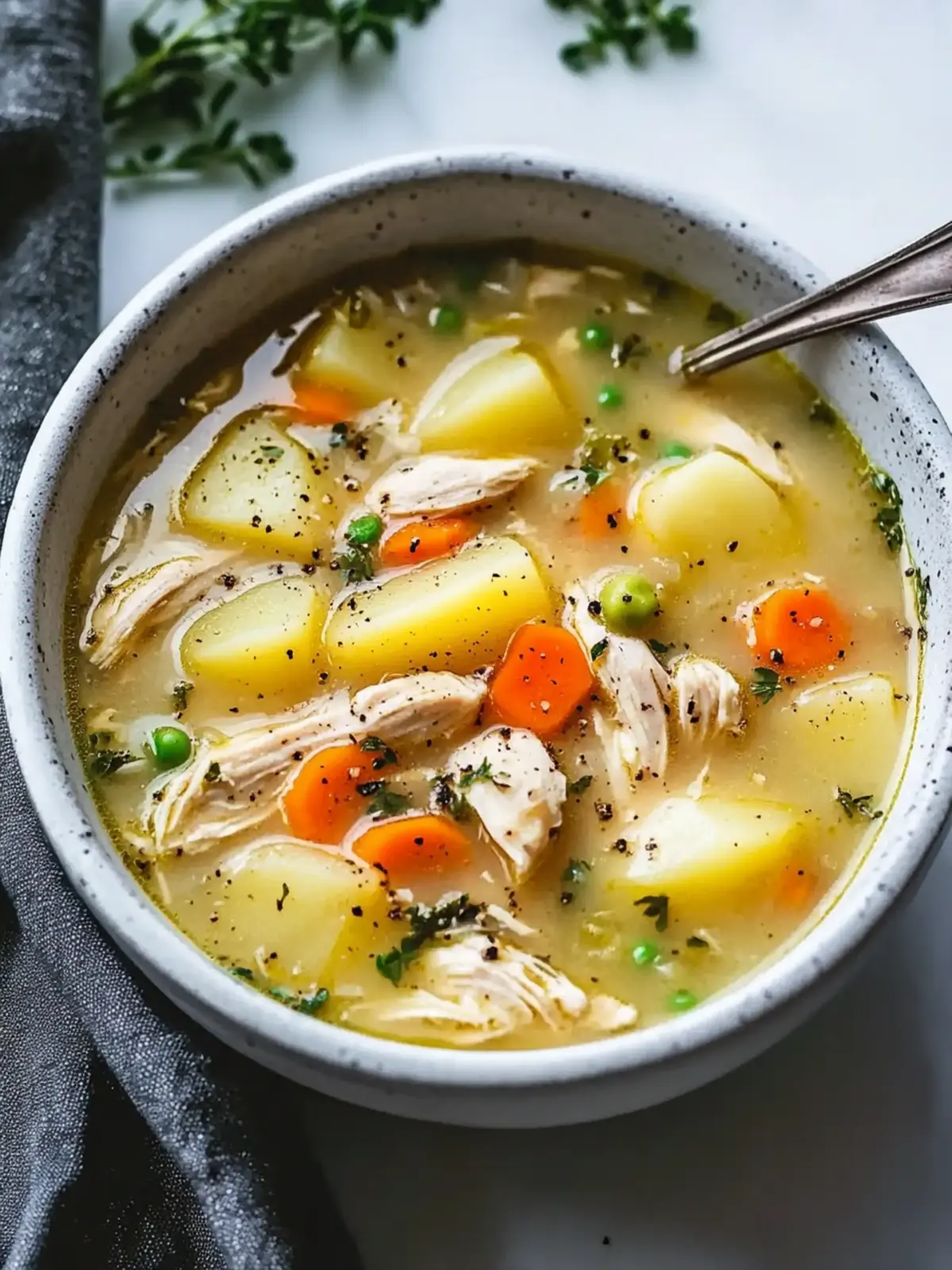 Comforting Chicken Soup with Potatoes for Cozy Nights 2 Chicken Soup with Potatoes