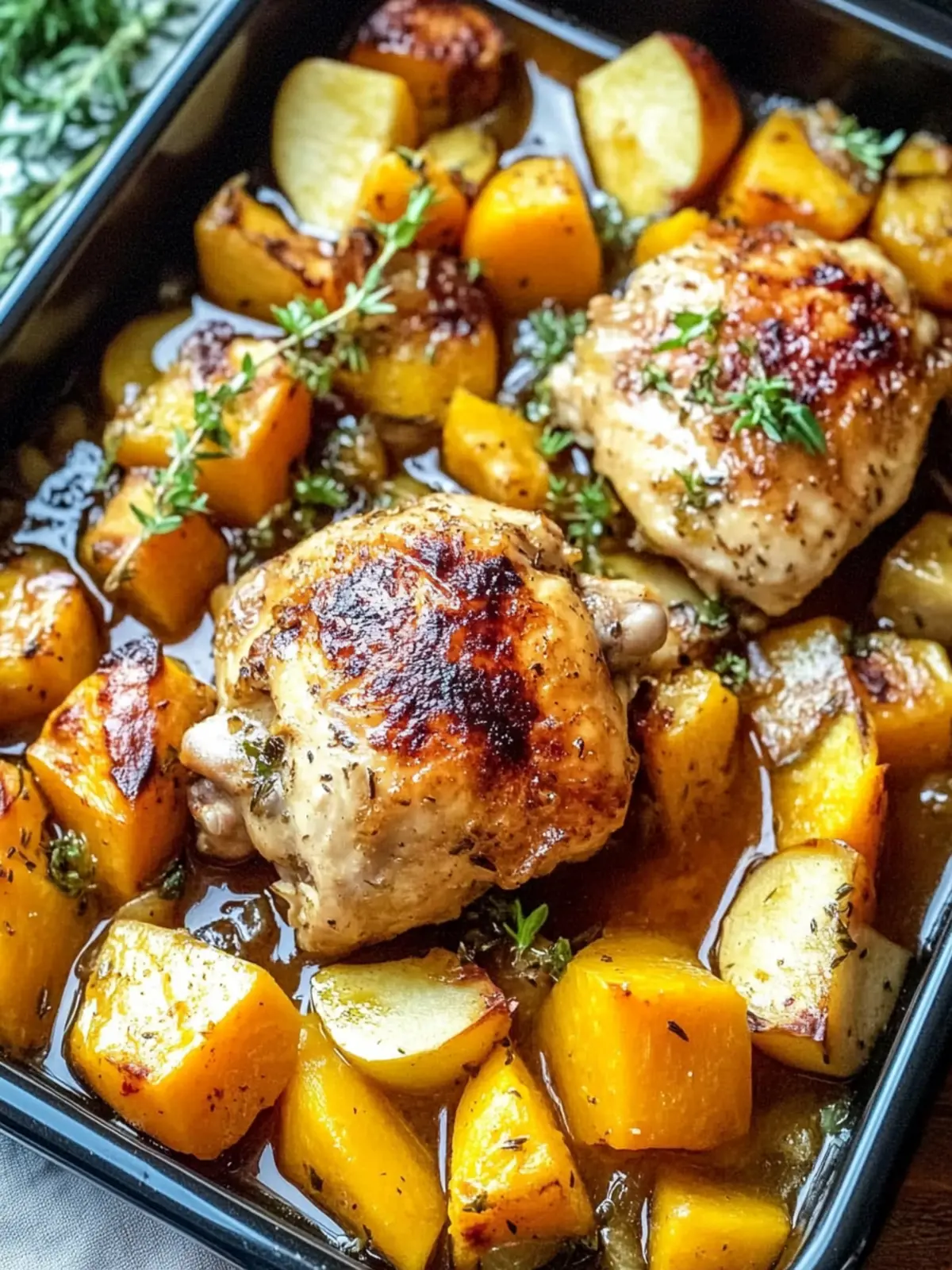 Cozy Apple Butternut Squash Chicken for a Warm Autumn Meal 4 Apple Butternut Squash Chicken
