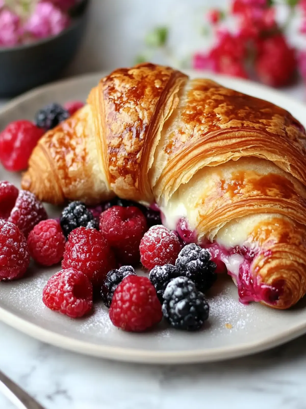 Berry Croissant Bake Your New Favorite Buttery Breakfast Treat 2 Berry Croissant Bake Buttery Breakfast Treat