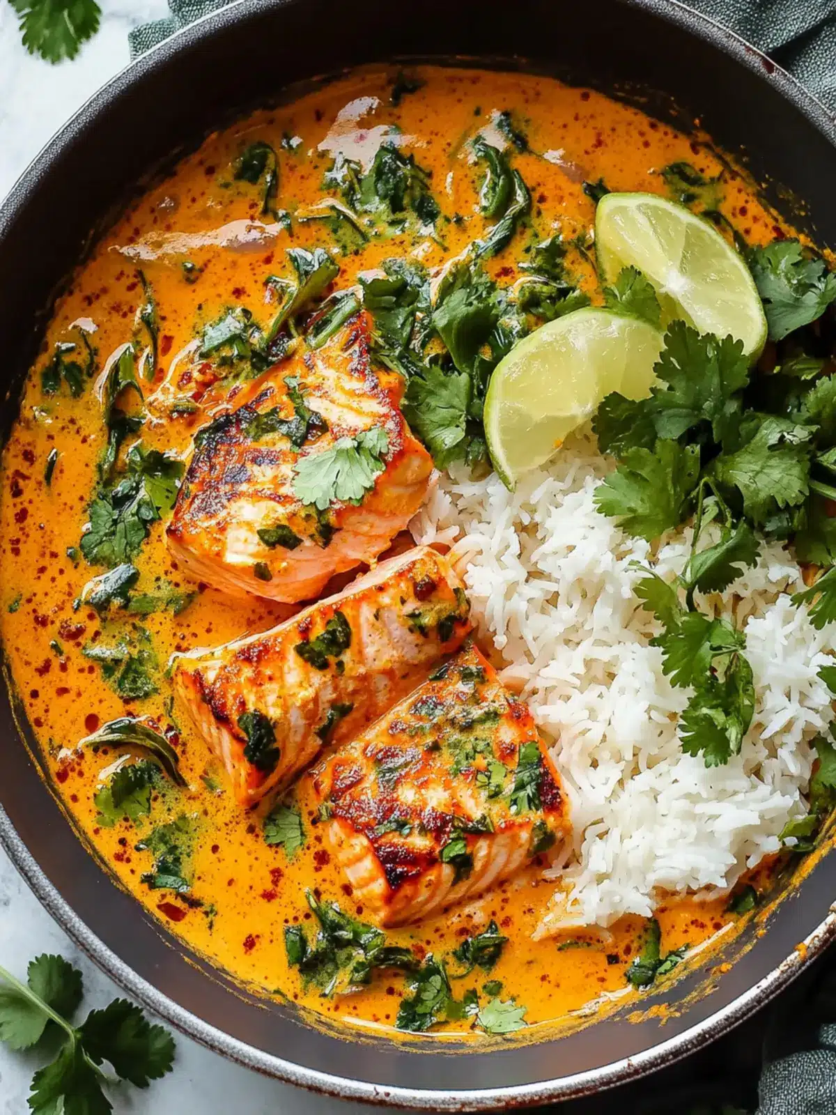 Savory Salmon Coconut Curry for a Quick Thai Delight 3 Salmon Coconut Curry