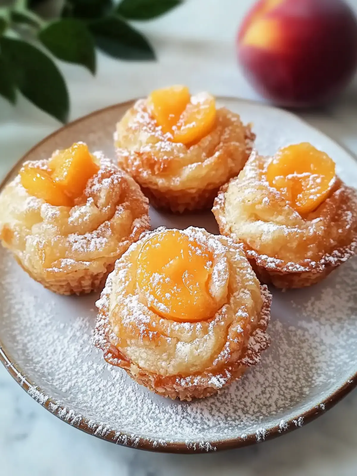 Peach Pie Cruffins: Your New Favorite Easy Dessert Delight 4 Peach Pie Cruffins
