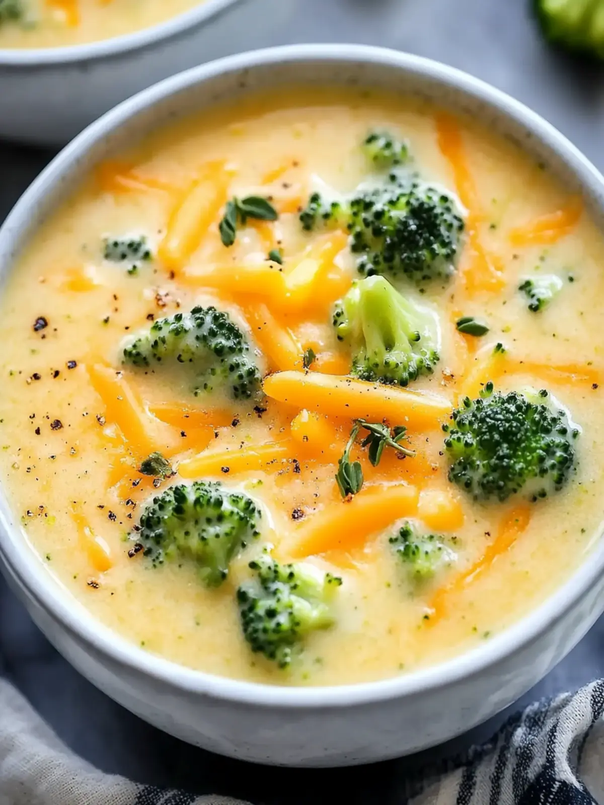 Super Creamy Broccoli Cheddar Soup Ready in 30 Minutes 4 Super Creamy Broccoli Cheddar Soup Ready in 30 Minutes
