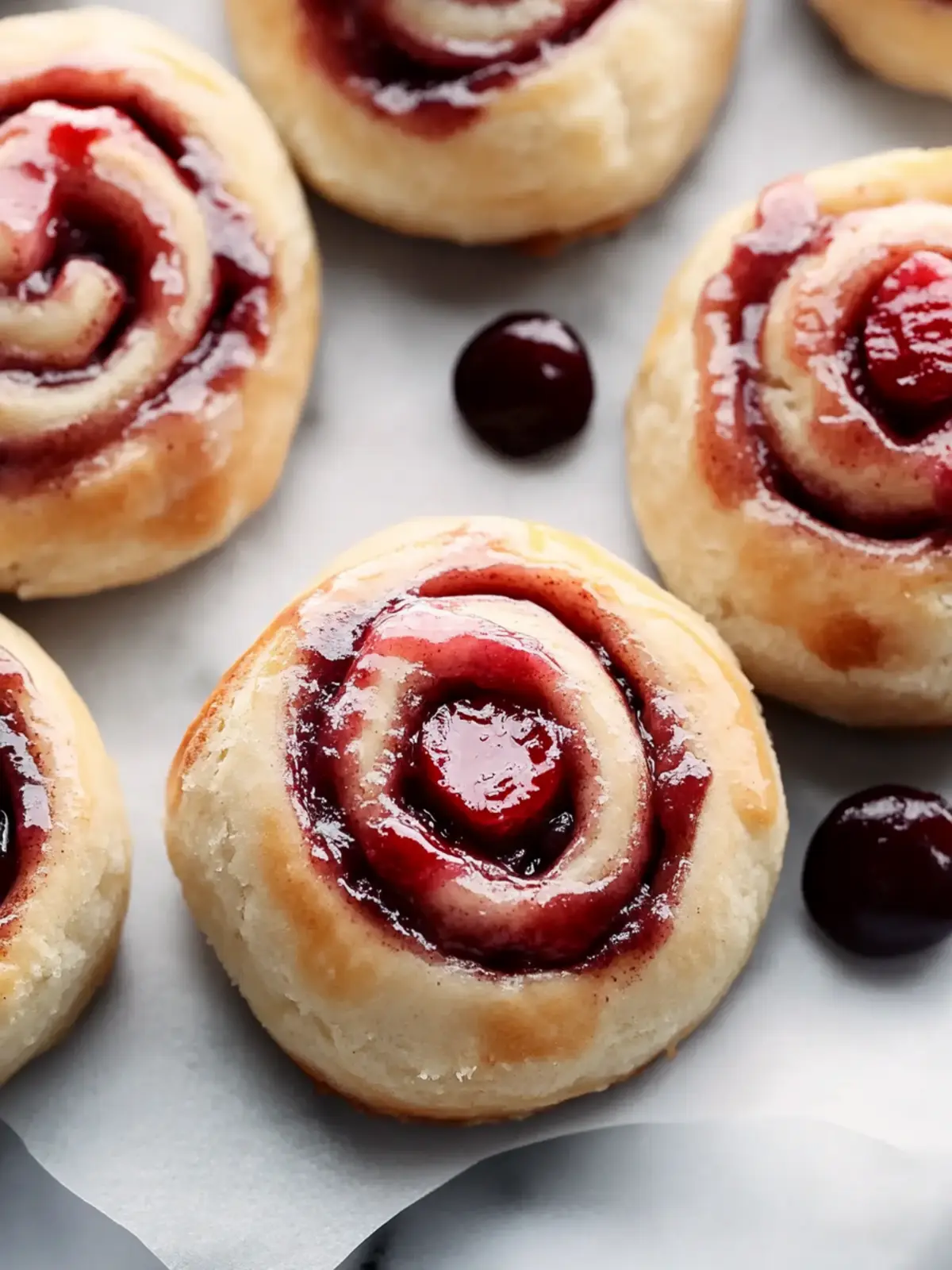 Deliciously Soft Cherry Cinnamon Rolls You'll Crave Daily 2 Cherry Cinnamon Rolls