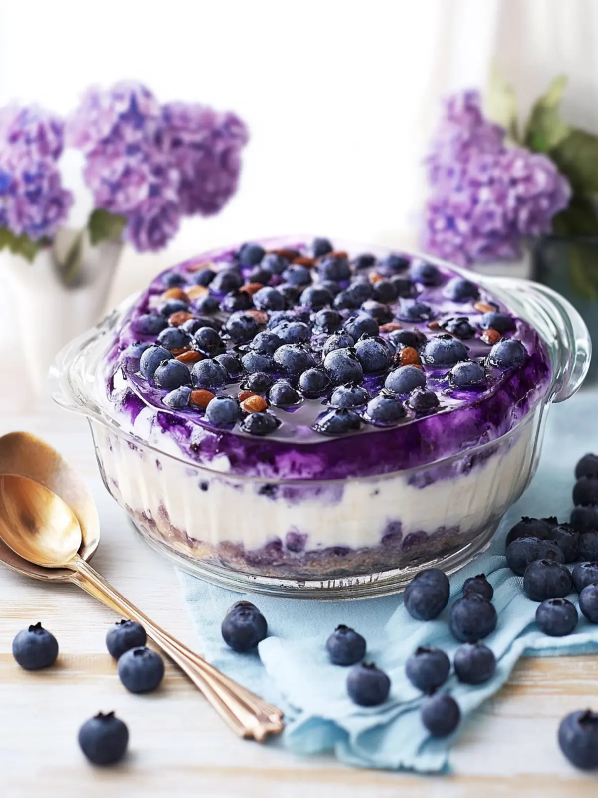 Delicious Blueberry Jello Salad: Perfect for Summer Gatherings 2 Blueberry Jello Salad